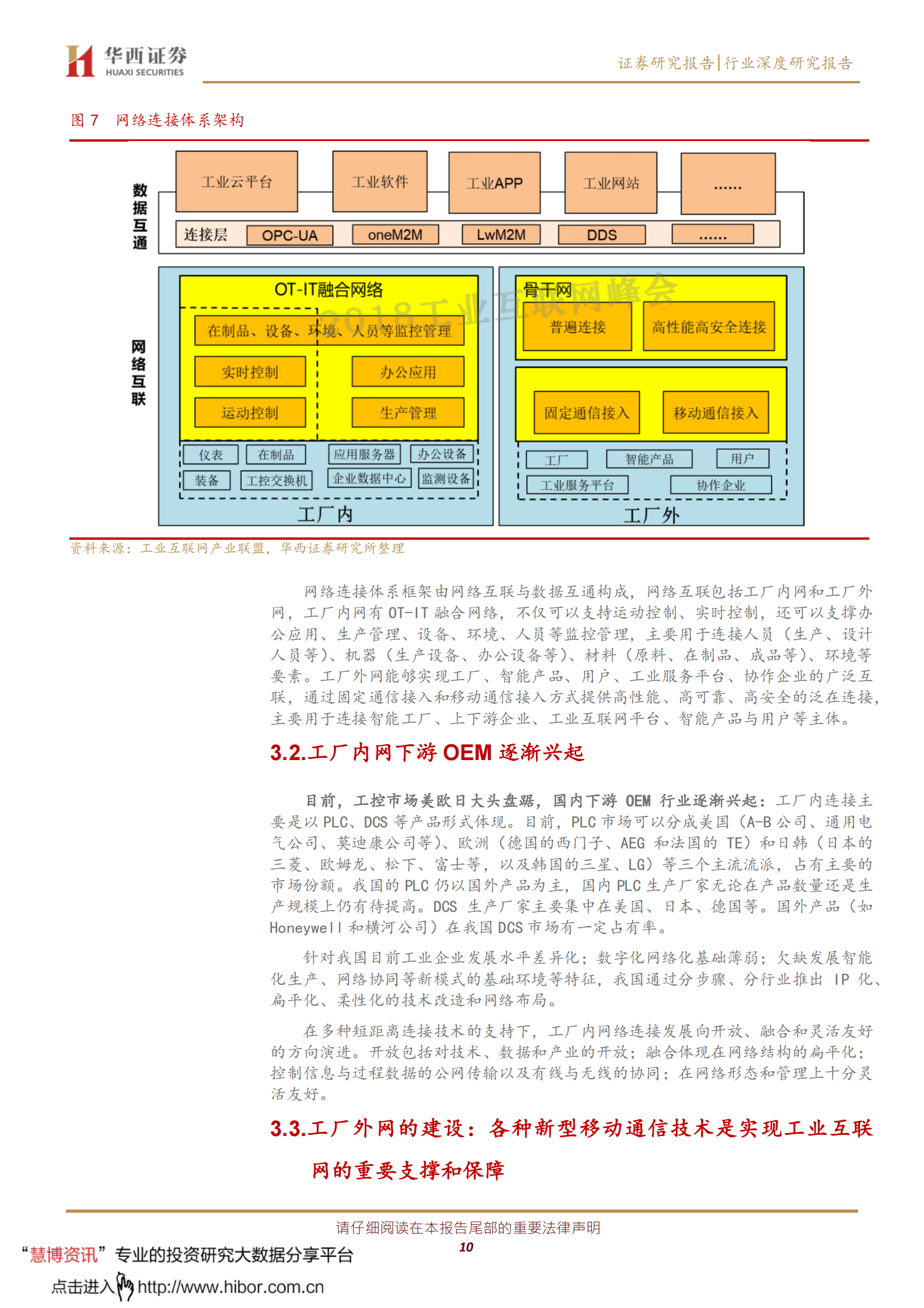 工业互联网系列报告（一）：网络侧与平台侧共同发力，着力推进自主可控5G 工业互联网 第10页