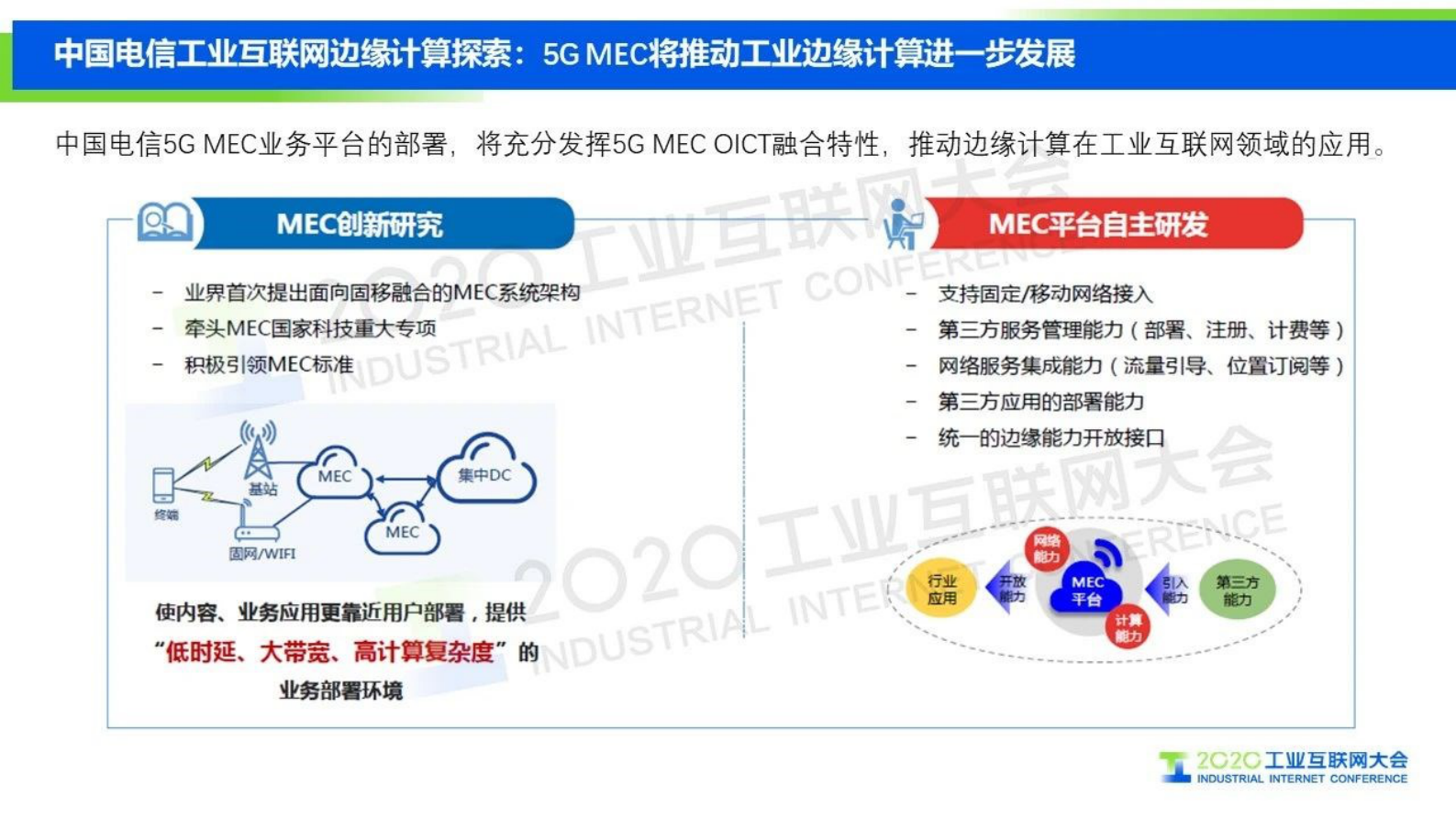 78.丁鹏：翼构云网 慧聚未来——中国电信工业互联网边缘计算探索与实践 第8页