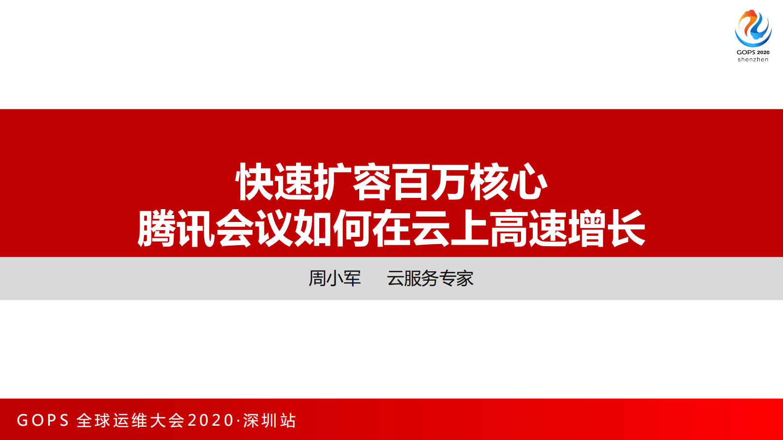 快速扩容百万核心：腾讯会议如何在云上高速增长 第1页