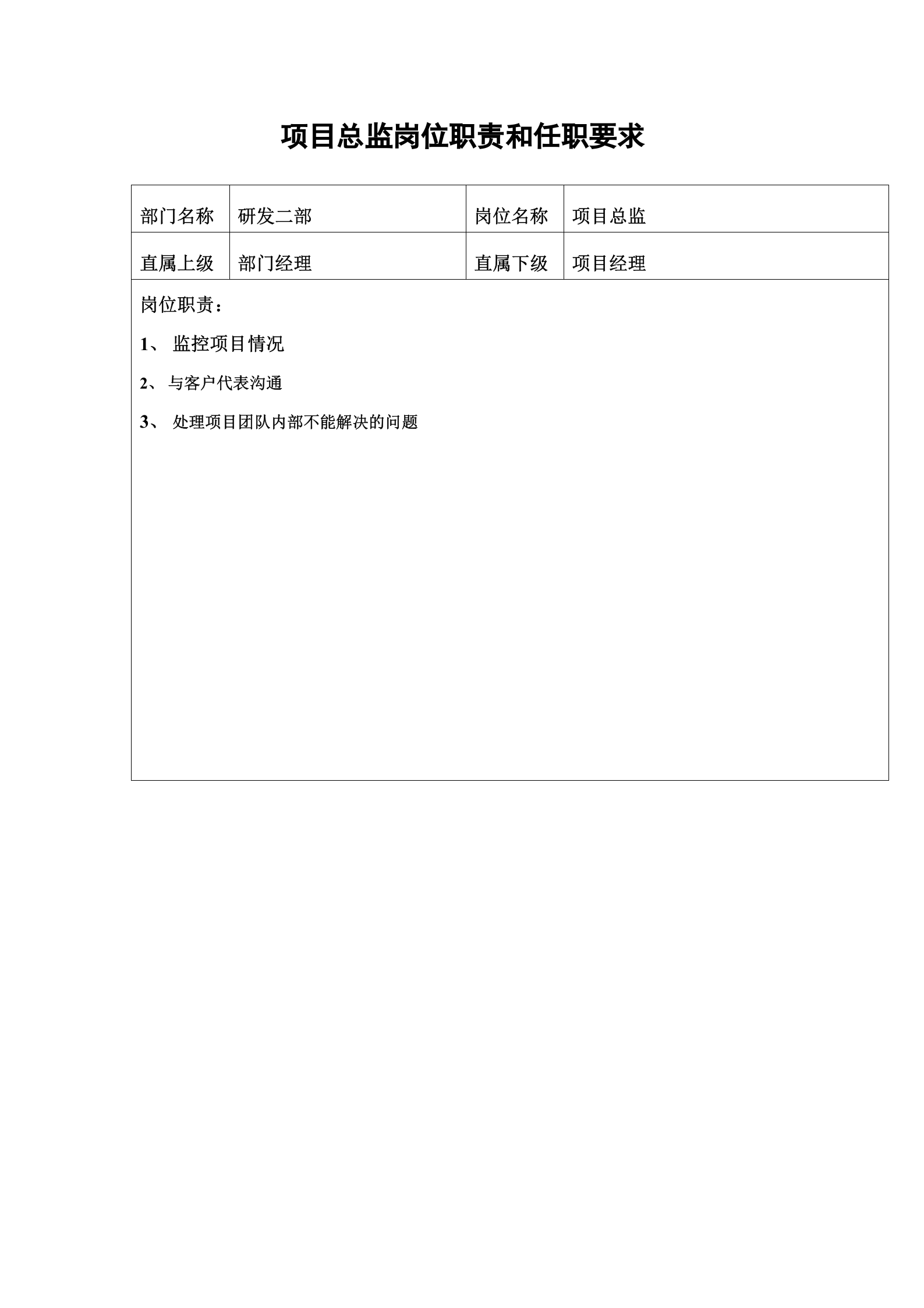 公司软件的研发部门架构和岗位职责_ITIL之家(www.itilzj.com)_ 第4页