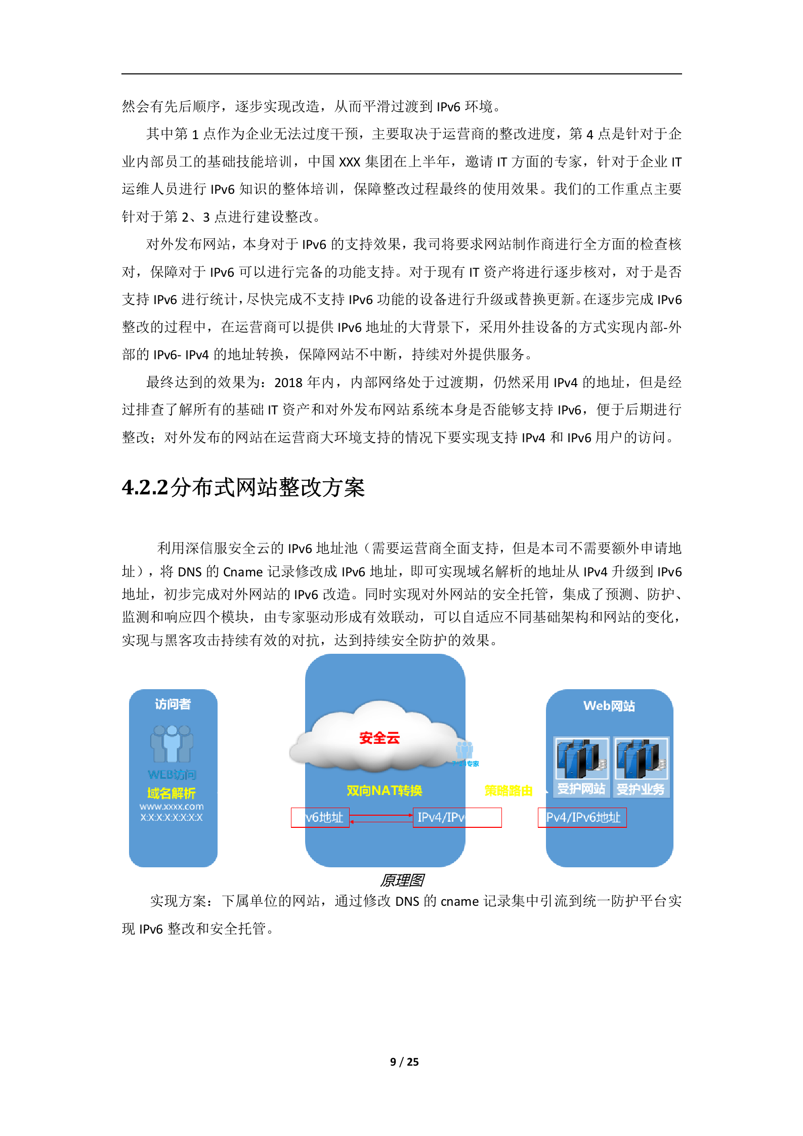 IPv6改造及网站安全防护服务方案——ITIL之家_wenku.itilzj.com 第9页