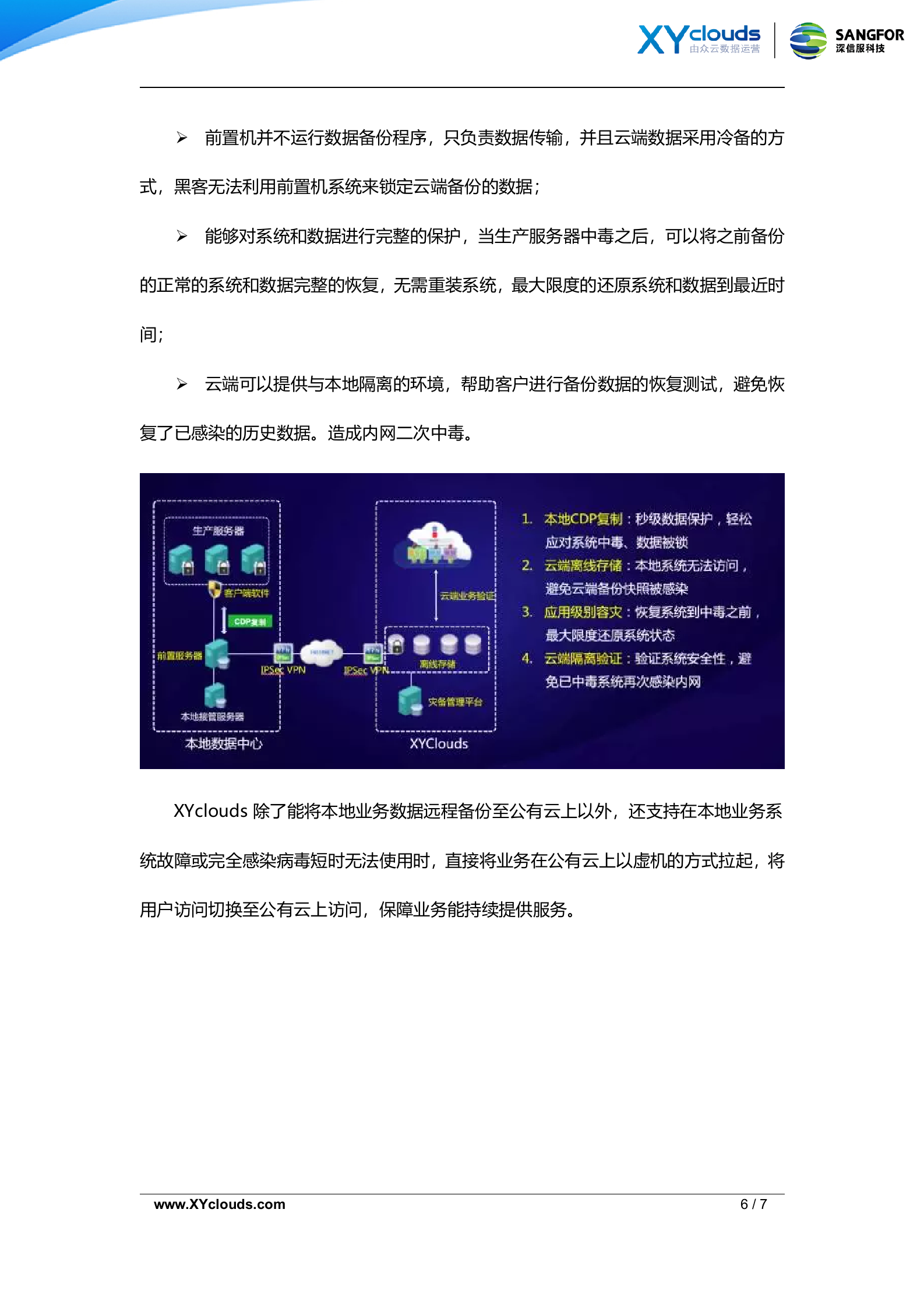 基于XYclouds云灾备的勒索病毒解决方案——ITIL之家_wenku.itilzj.com 第6页