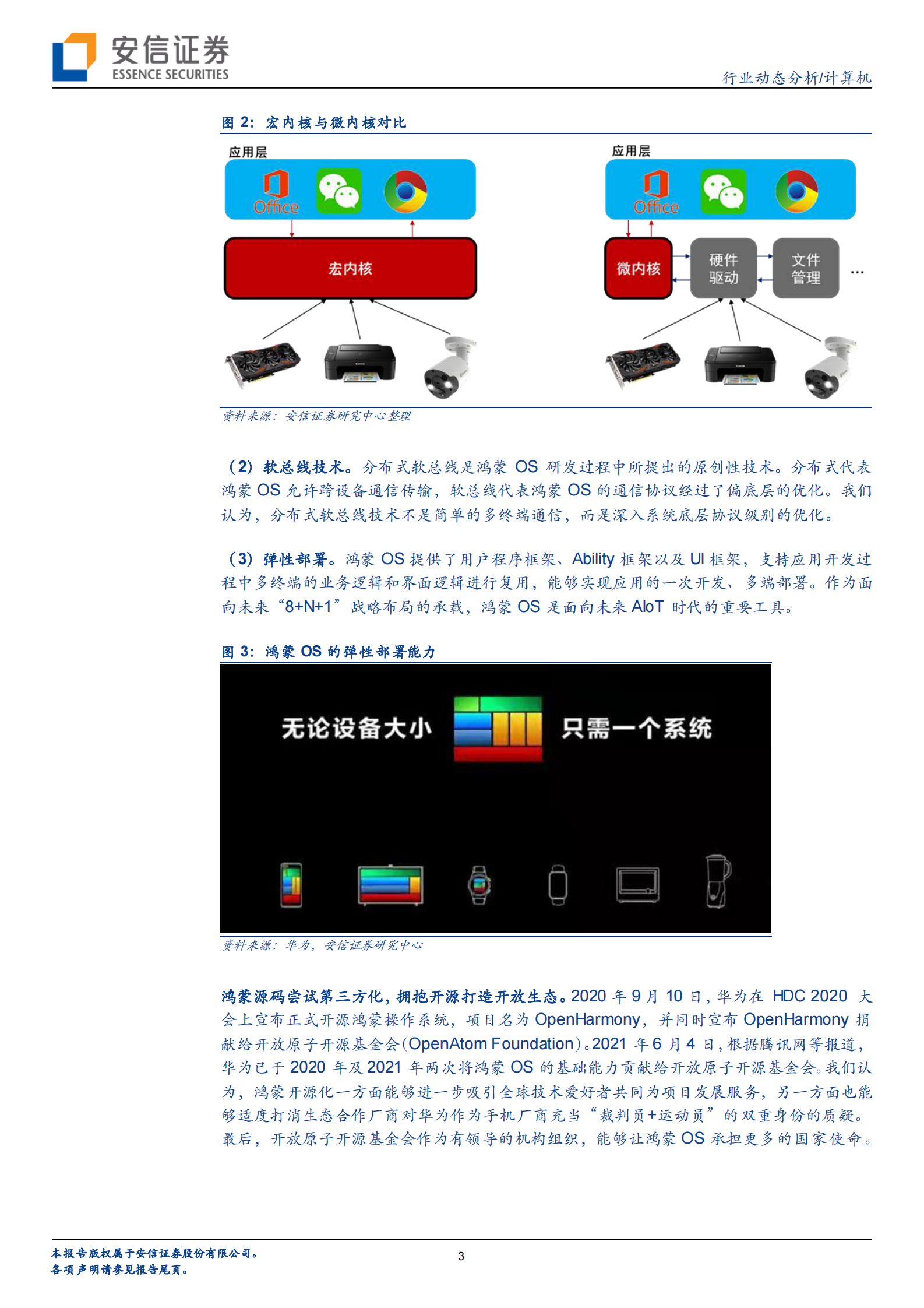 计算机行业：鸿蒙2.0降临，AIoT全场景打通曙光初现-20210606-安信证券-23页 第3页