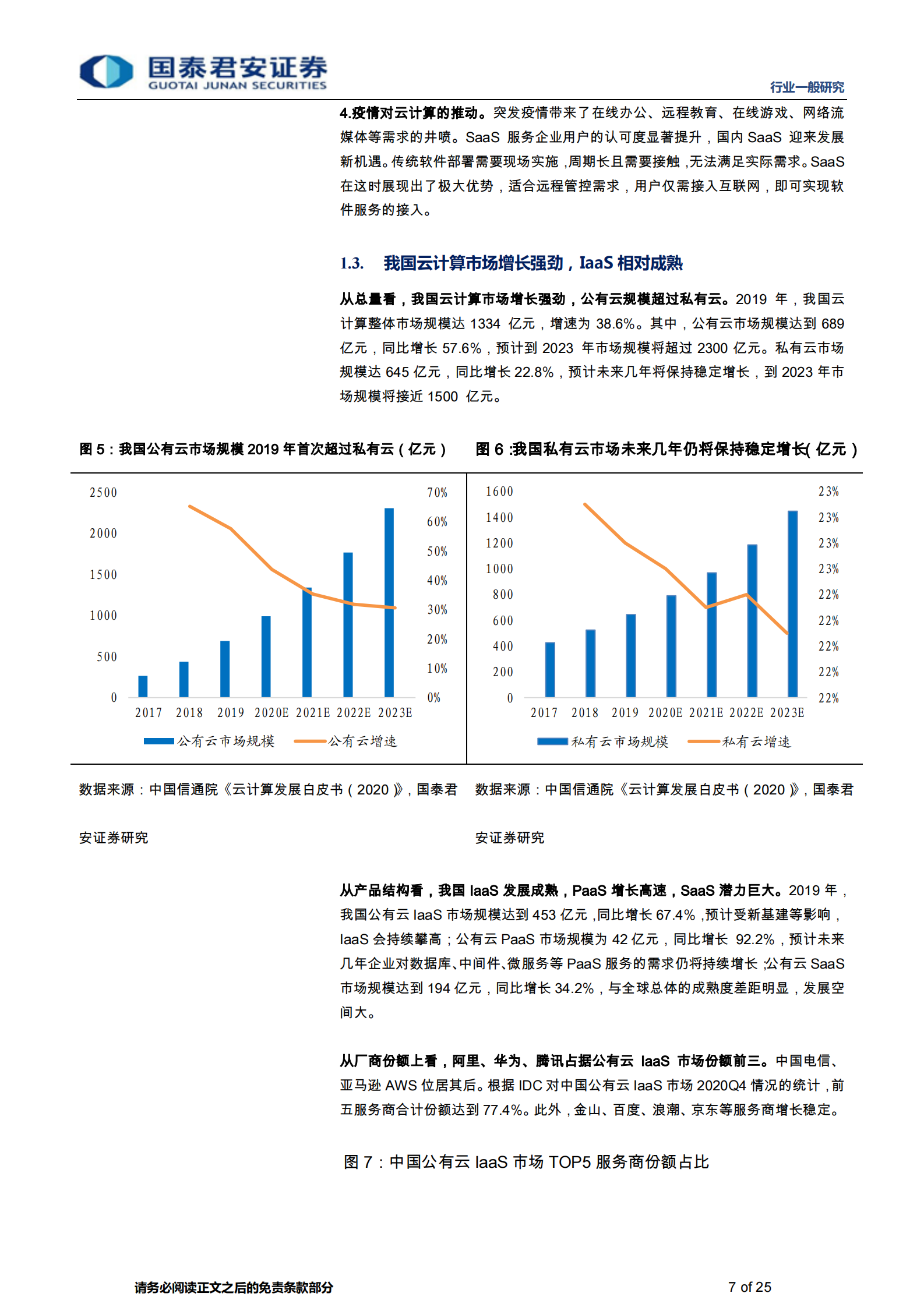 计算机行业：云计算的算力集约利用对碳中和的实际支撑影响-20210629-国泰君安-25页 第7页
