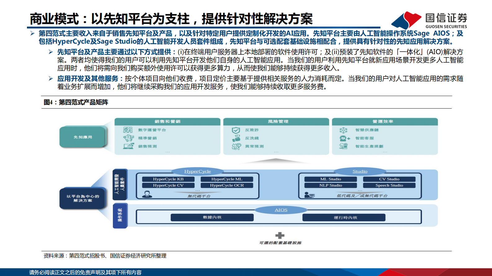 信息技术·软件与服务行业专题：AI系列报告之1—第四范式：决策类企业级人工智能领导者 第7页