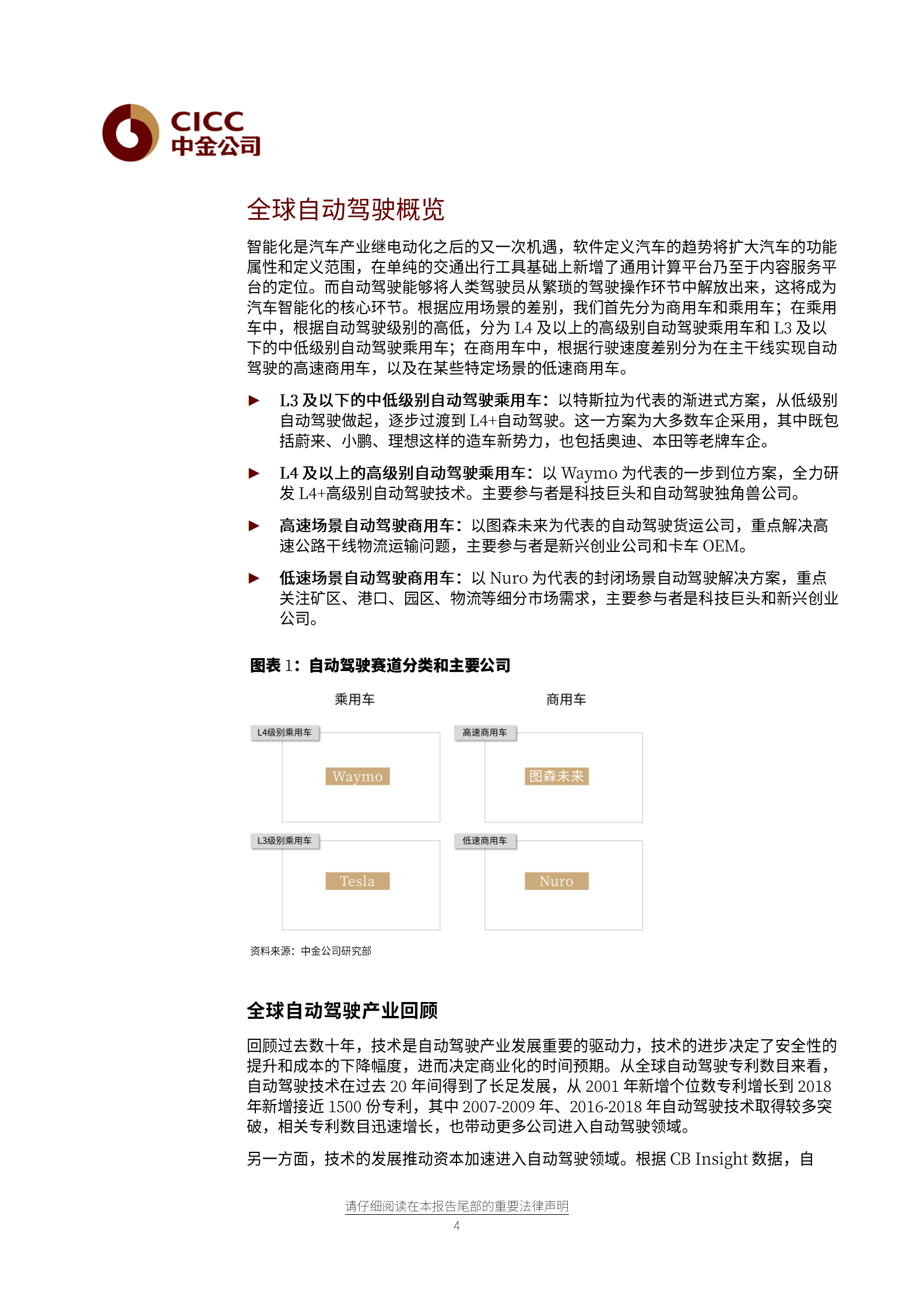 自动驾驶行业中金看海外·主题：行至中局，自动驾驶落地可期-20210701-中金公司-34页 第4页