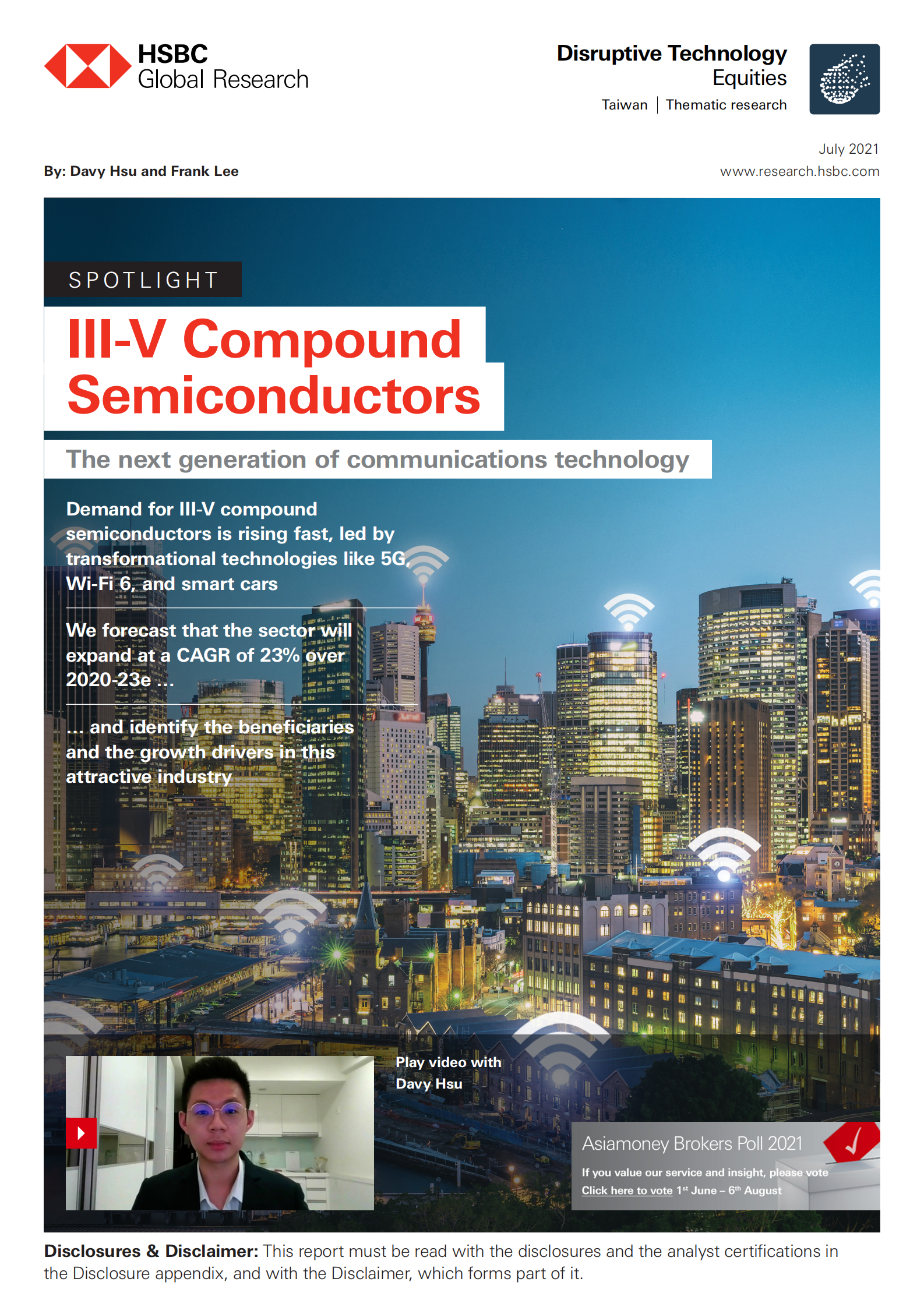 HSBC-亚太地区半导体行业-下一代通信技术-2021.7-31页 第1页
