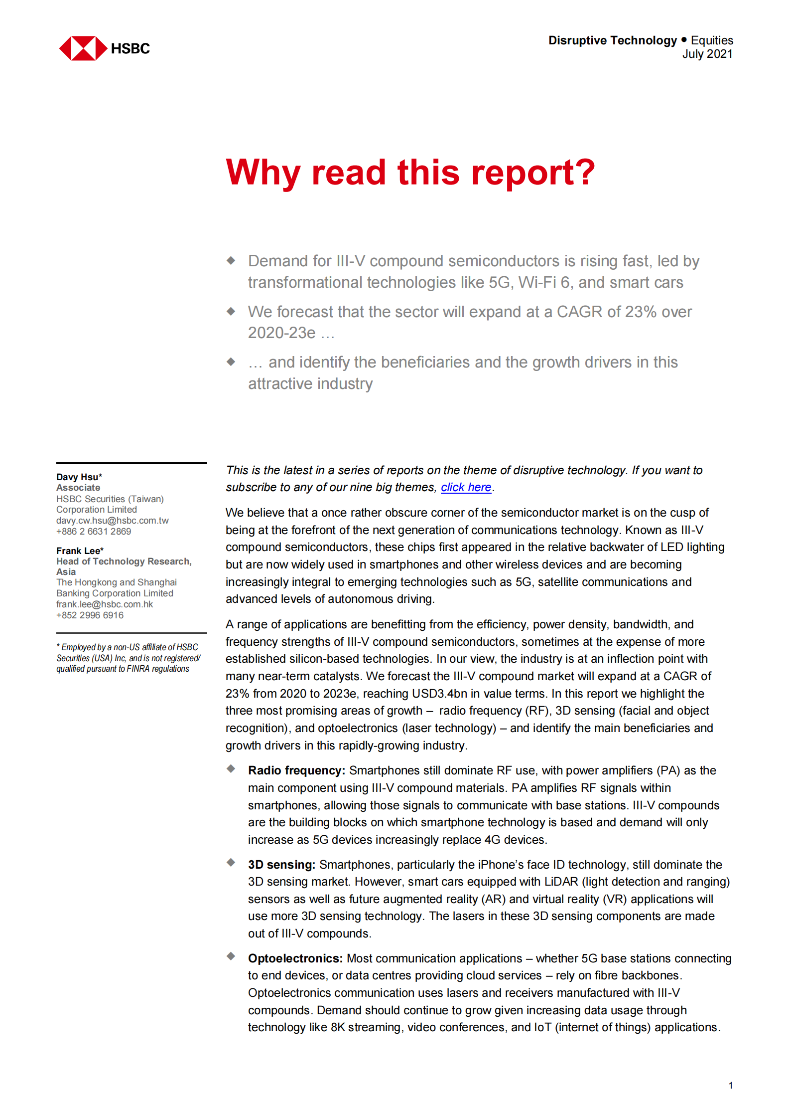HSBC-亚太地区半导体行业-下一代通信技术-2021.7-31页 第2页