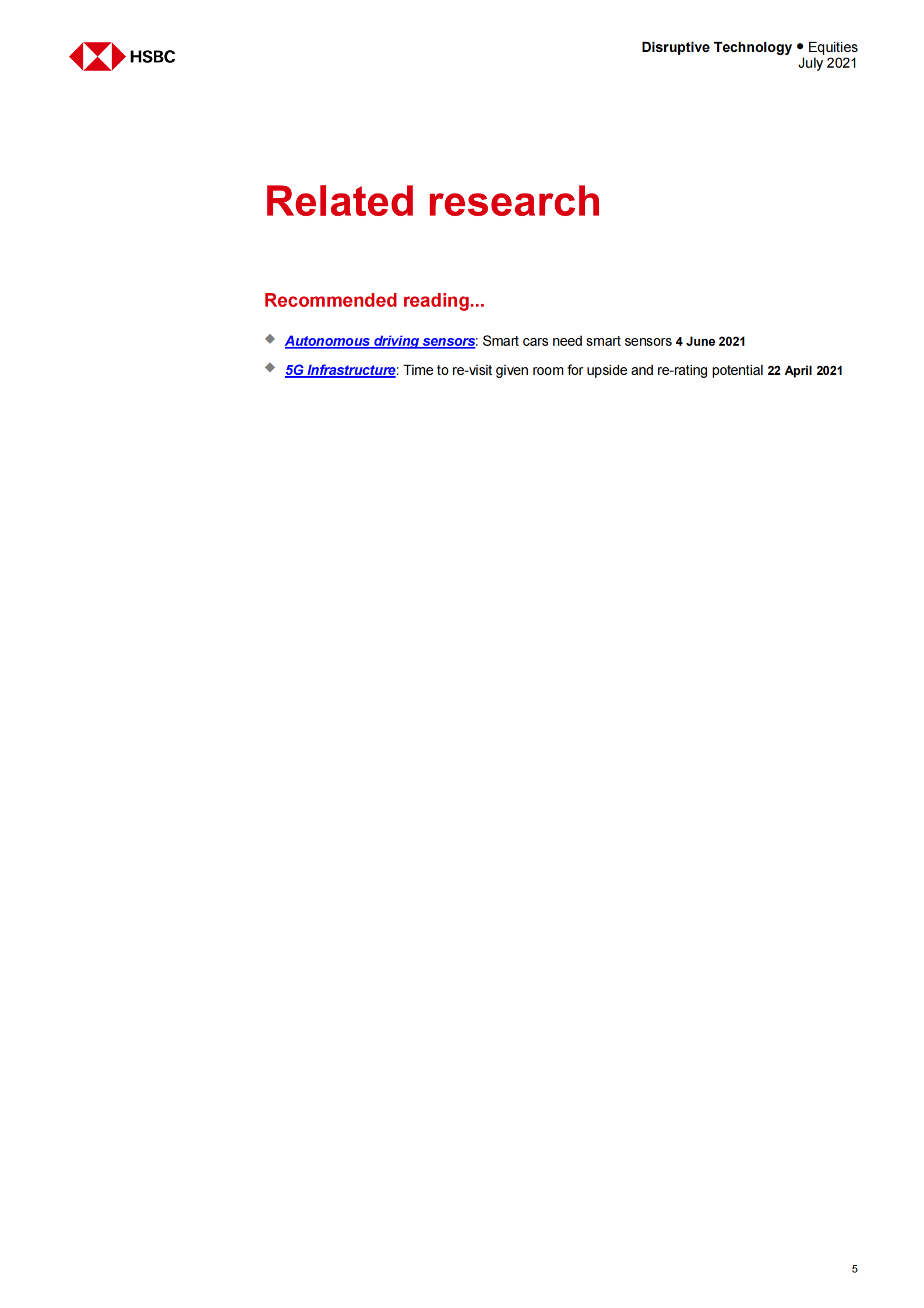 HSBC-亚太地区半导体行业-下一代通信技术-2021.7-31页 第6页