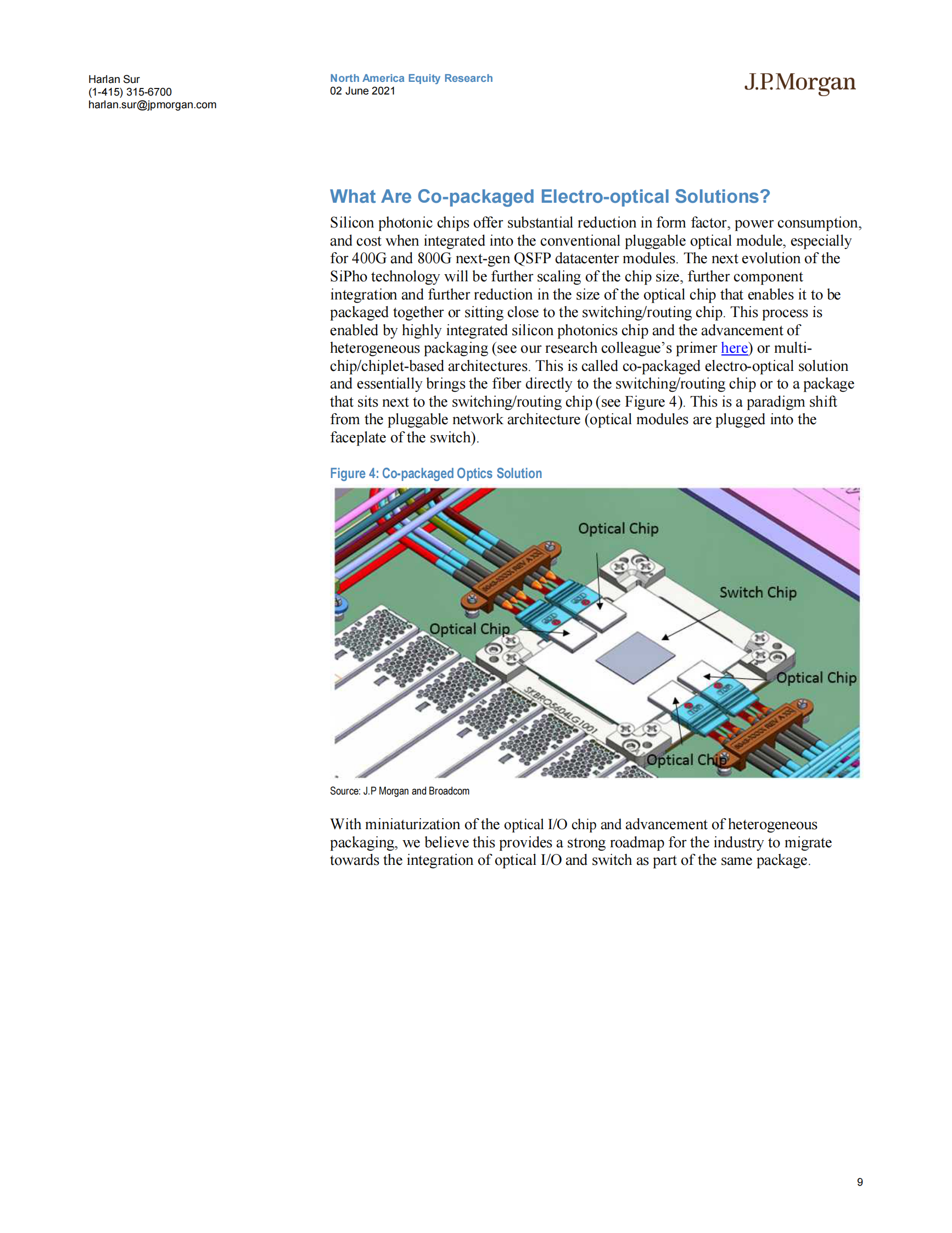 J.P. 摩根-美股半导体行业：硅光子入门——到2024年一个11亿美元的市场机会-2021.6.2-27页 第9页