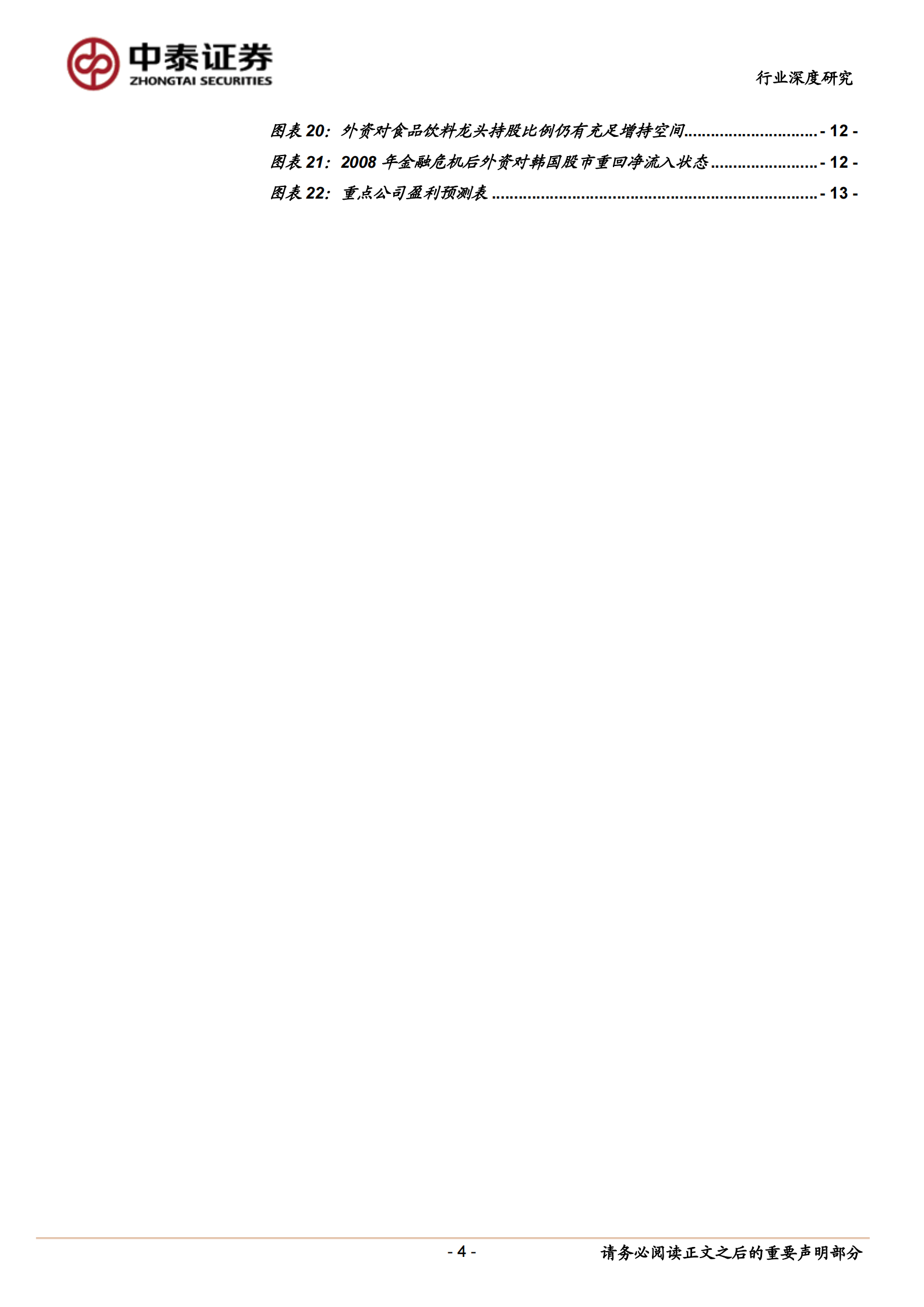 2020Q1食品饮料行业基金持仓分析：白酒持仓回落，食品明显增持-20200423-中泰证券 第4页