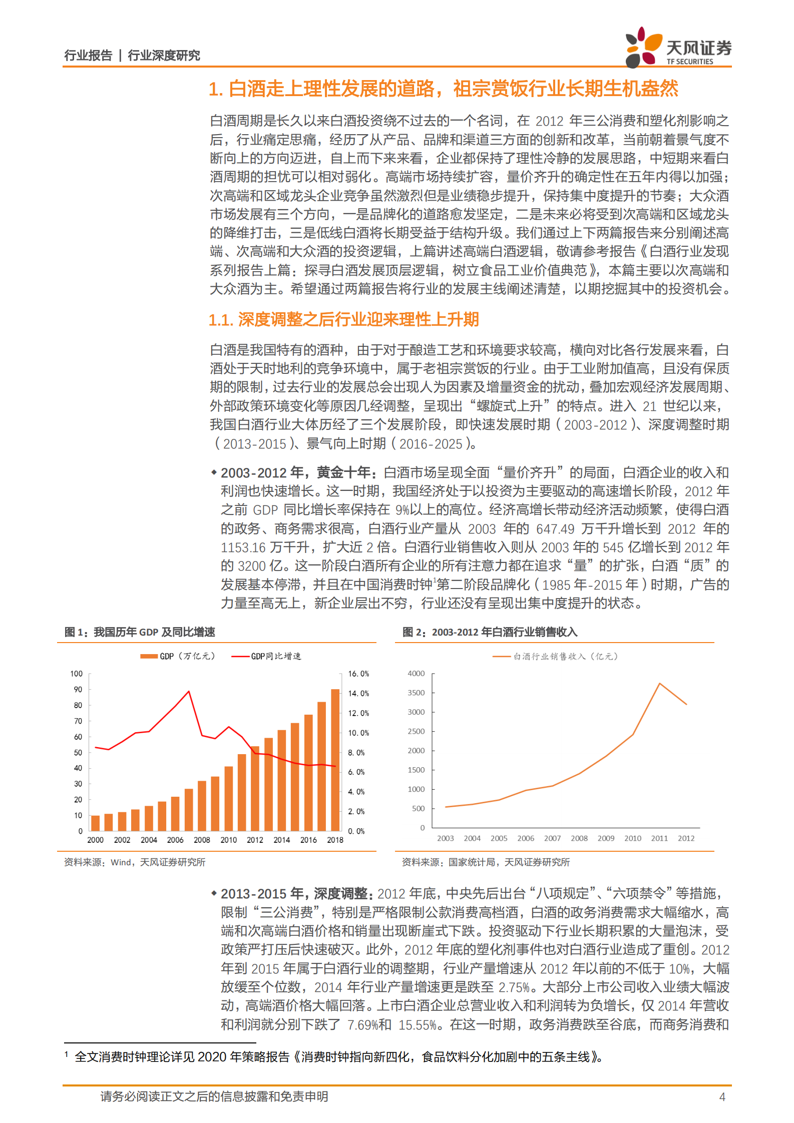 白酒行业发现系列报告下篇：白酒行业：探究白酒行业中期趋势，解锁企业优化必由之路-天风证券-20200315 第4页