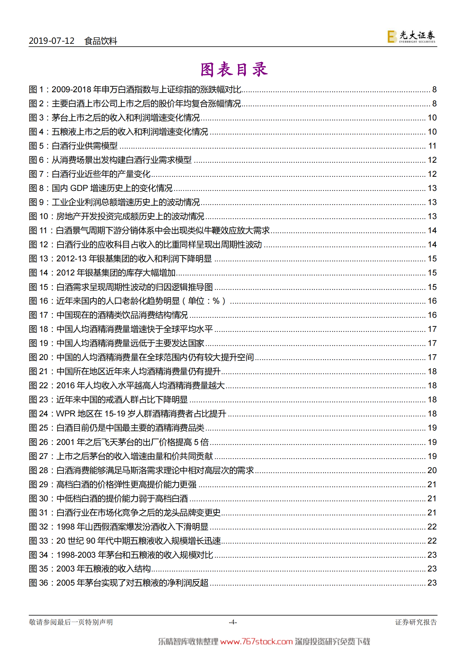 白酒行业深度报告之框架篇 第4页