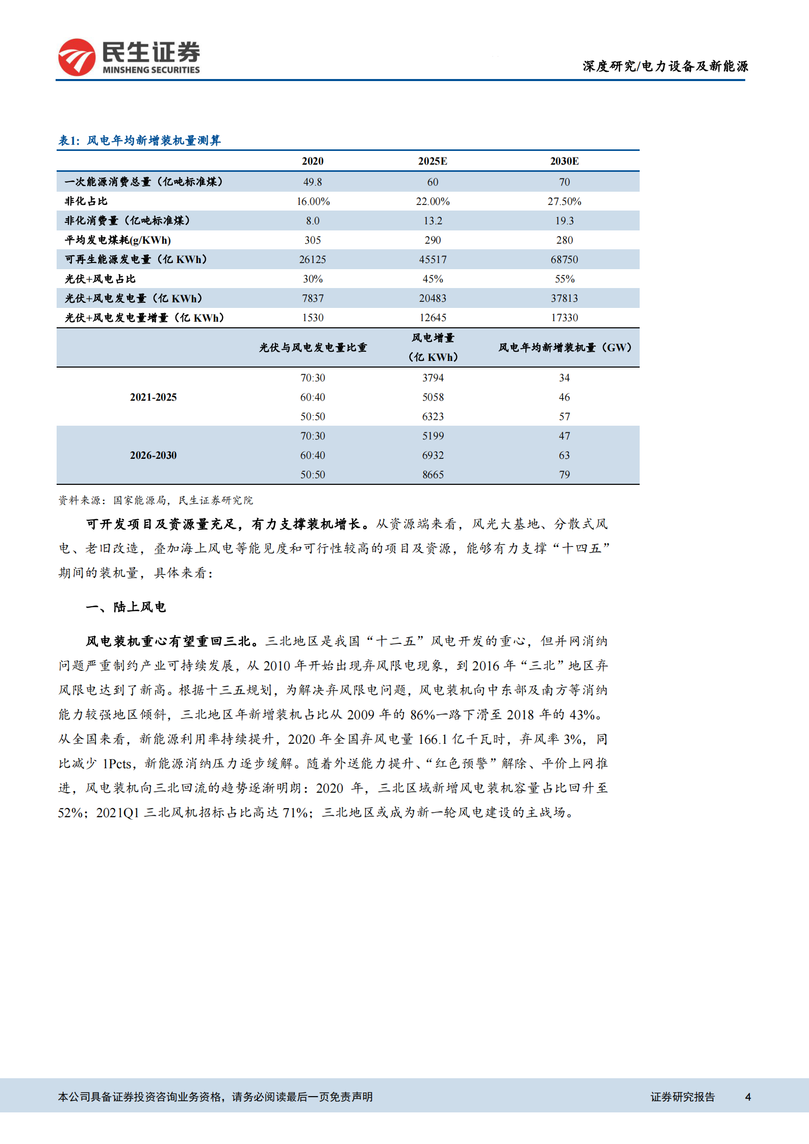 电力设备及新能源行业“驭风”系列报告之二：风电行业成长逻辑再梳理-20211115-民生证券-47页 第4页