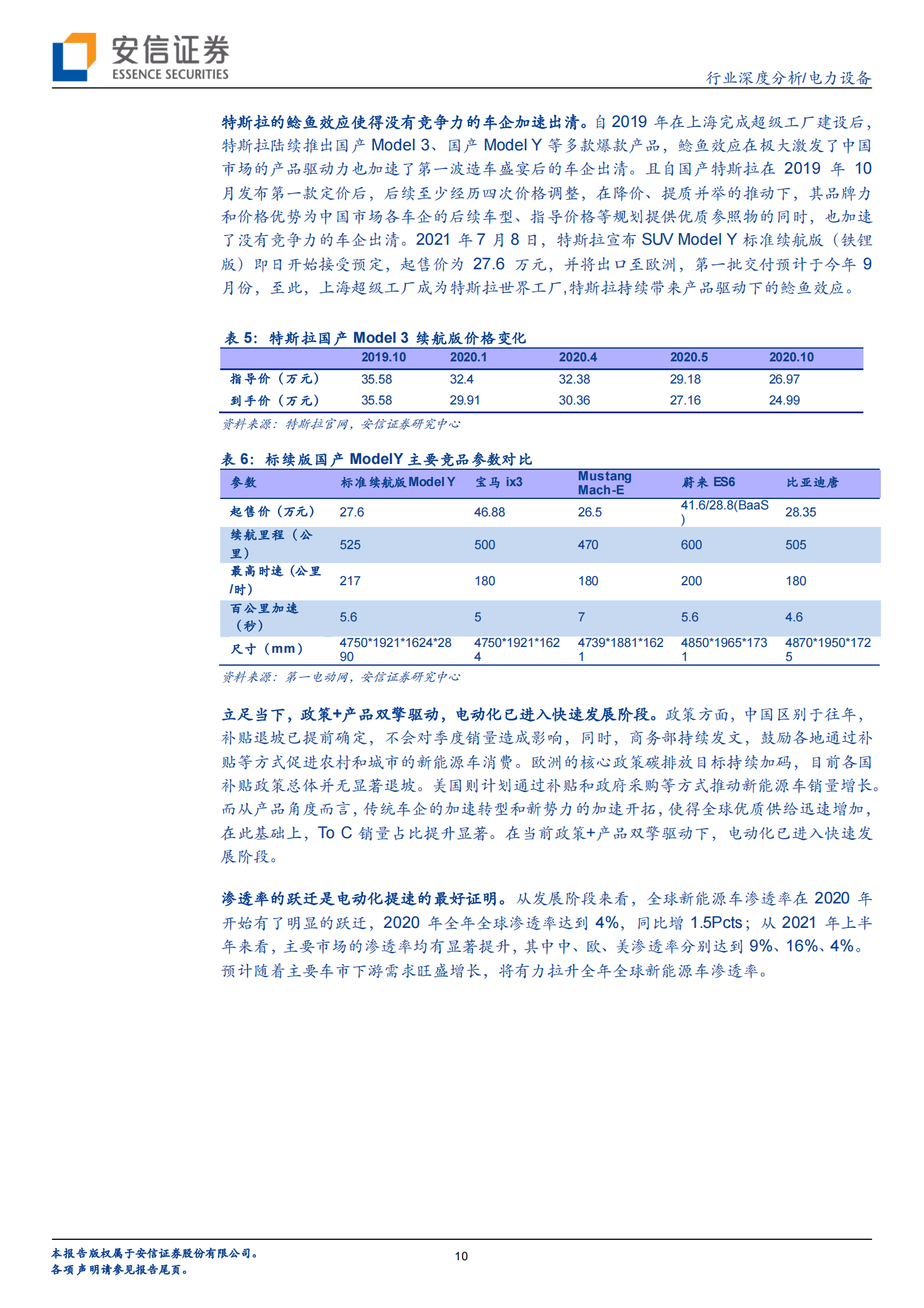 电力设备行业深度分析：仓位上升，电新板块景气高增-20210724-安信证券-28页 第10页