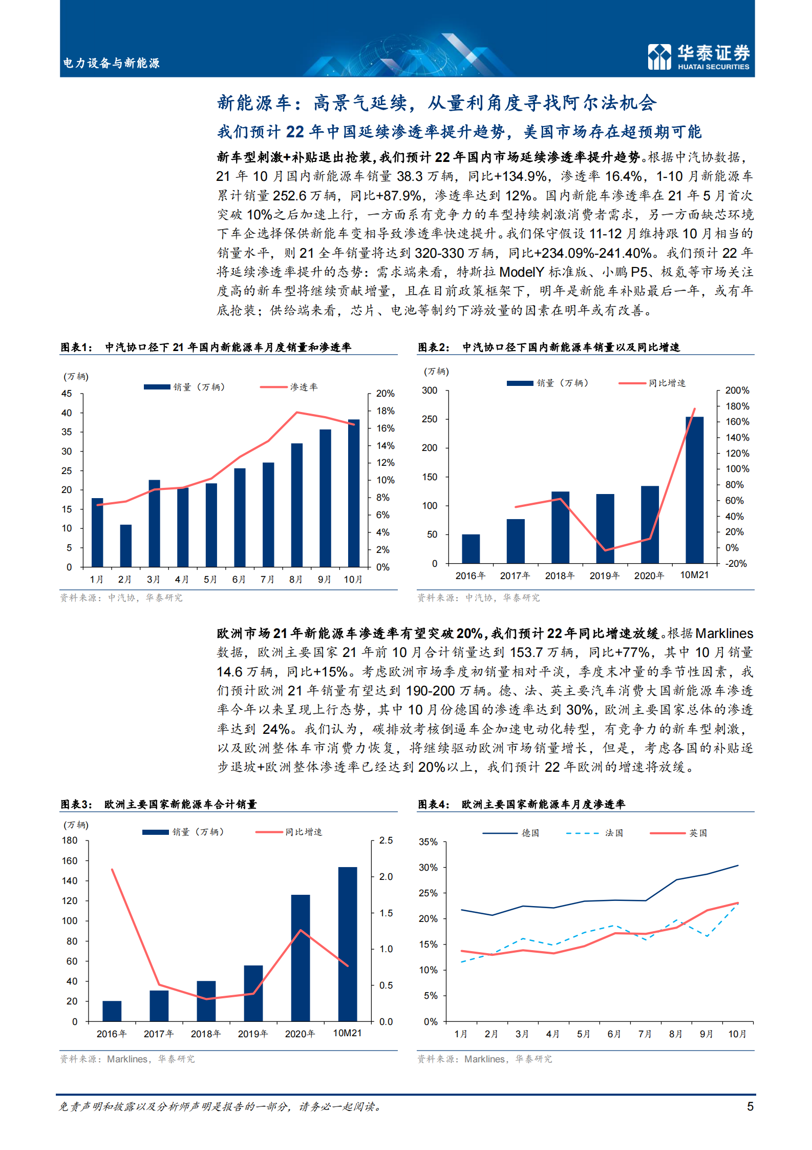 电力设备与新能源行业年度策略： 高景气延续，寻找阿尔法机会-20211125-华泰证券-38页 第5页