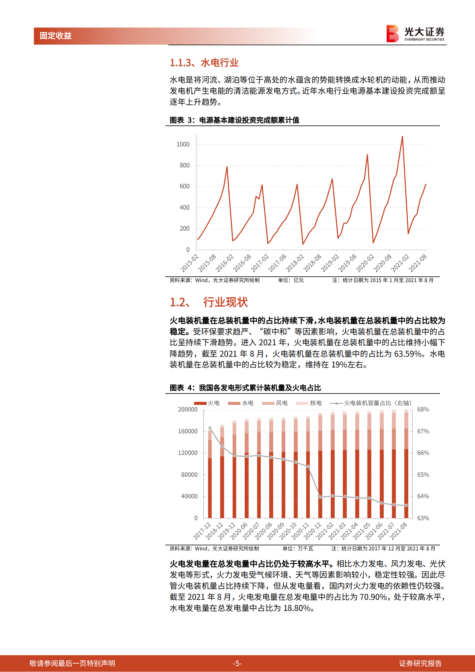 以火电和水电行业为例：电力行业发债主体信用资质跟踪20211101-光大证券-24页 第5页