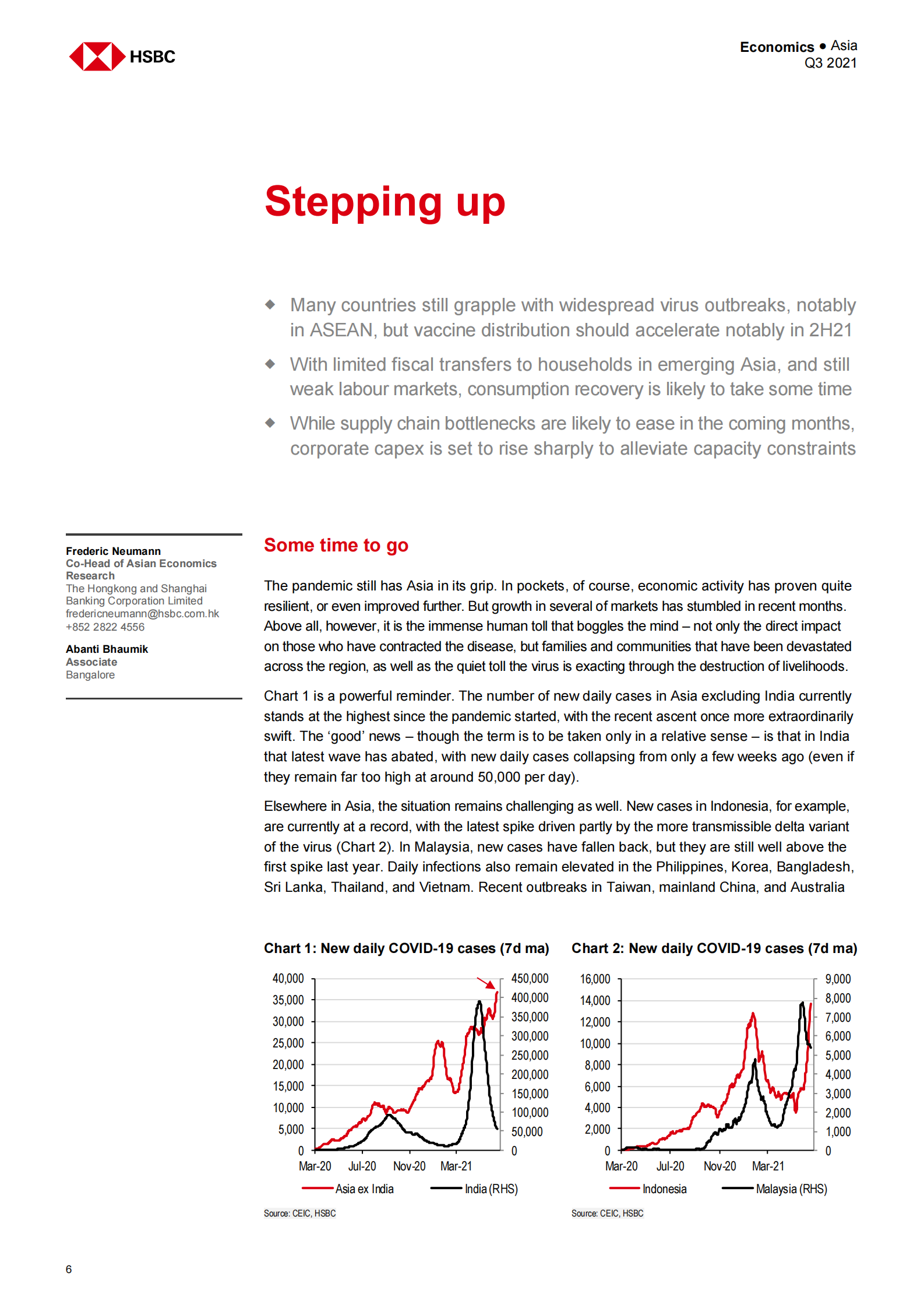 HSBC-亚太地区投资策略-亚洲经济：回到游戏中-2021Q3-107页 第7页