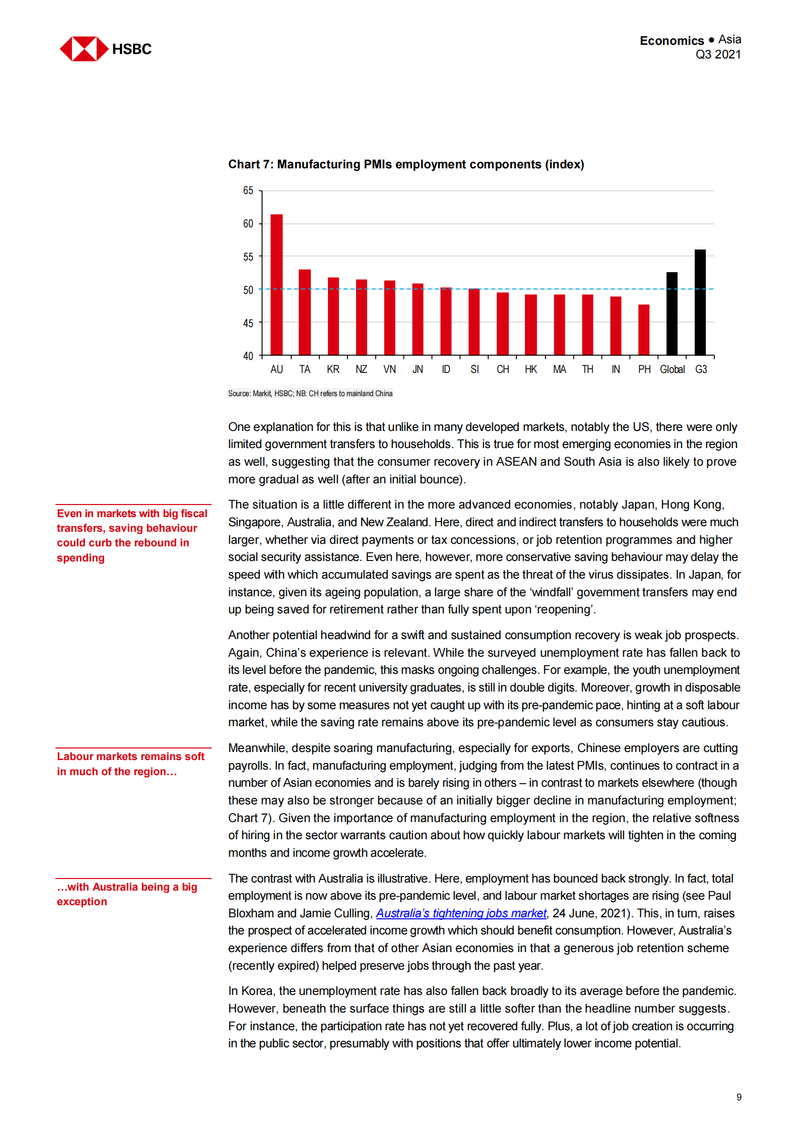 HSBC-亚太地区投资策略-亚洲经济：回到游戏中-2021Q3-107页 第10页
