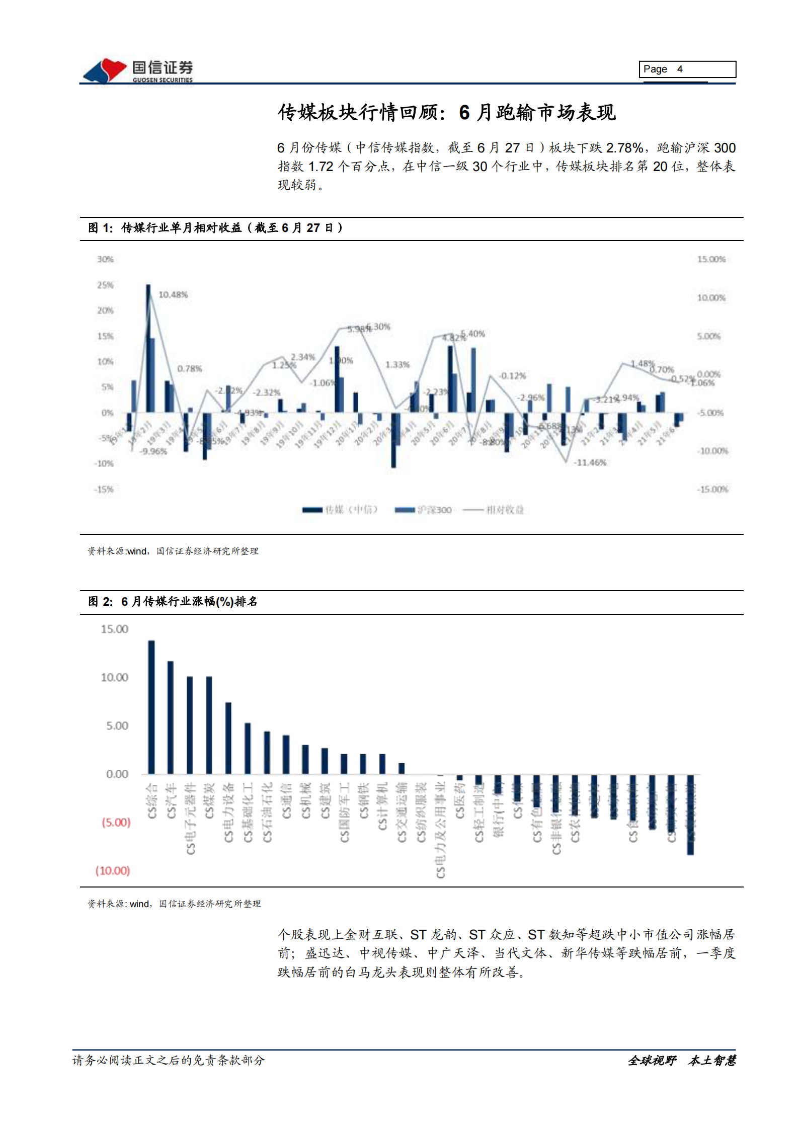 传媒互联网行业7月投资策略：关注游戏板块，把握龙头超跌买入机会-20210701-国信证券-11页 第4页