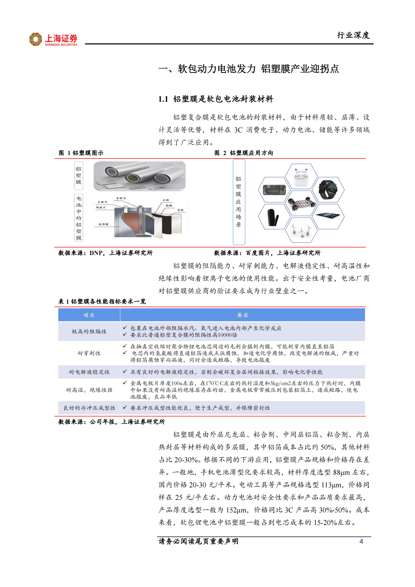 电子行业：软包电池放量，铝塑膜产业迎拐点-20210805-上海证券-25页 第4页
