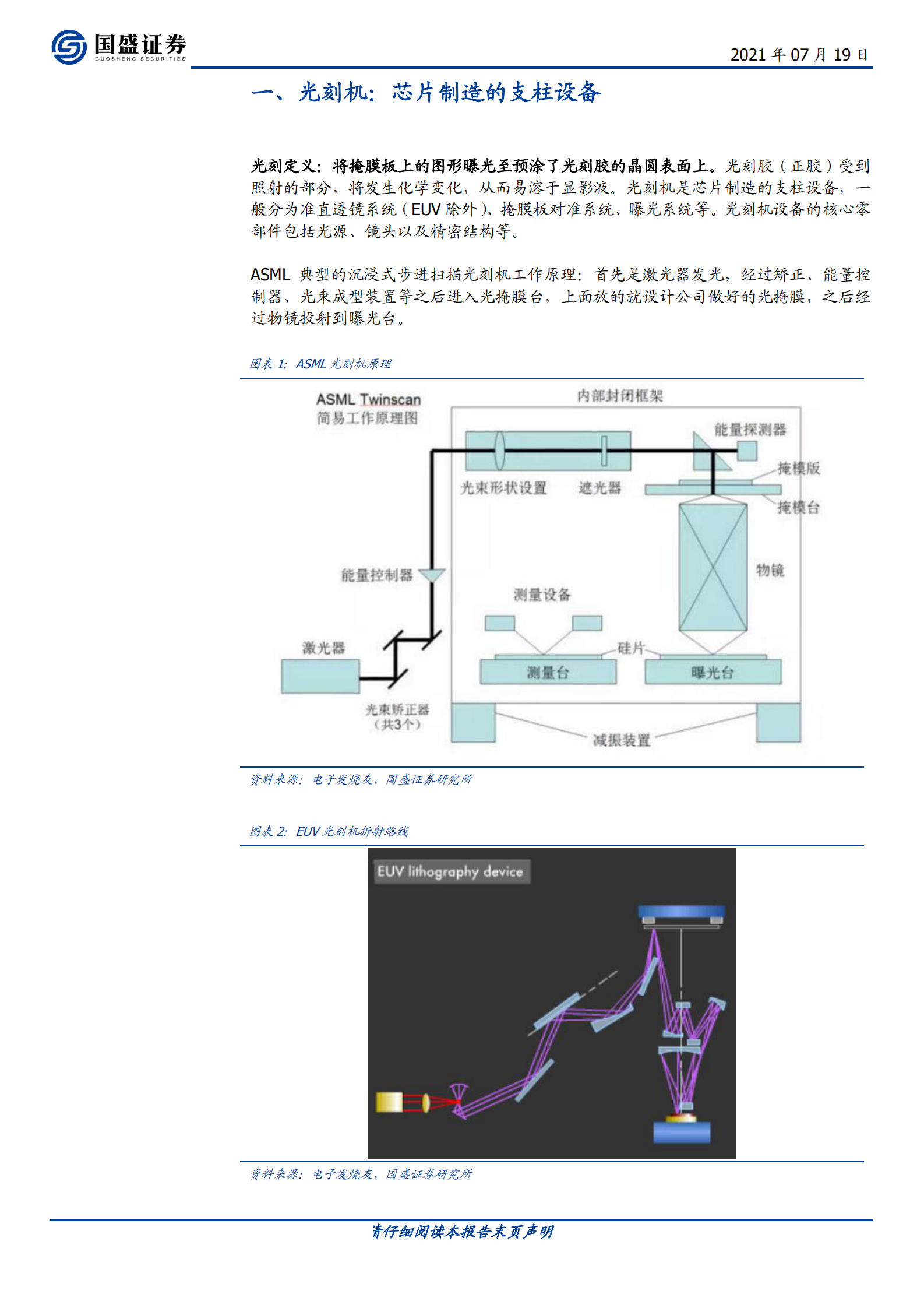 电子行业半导体设备系列：光刻机，半导体制造皇冠上的明珠-20210719-国盛证券-16页 第3页