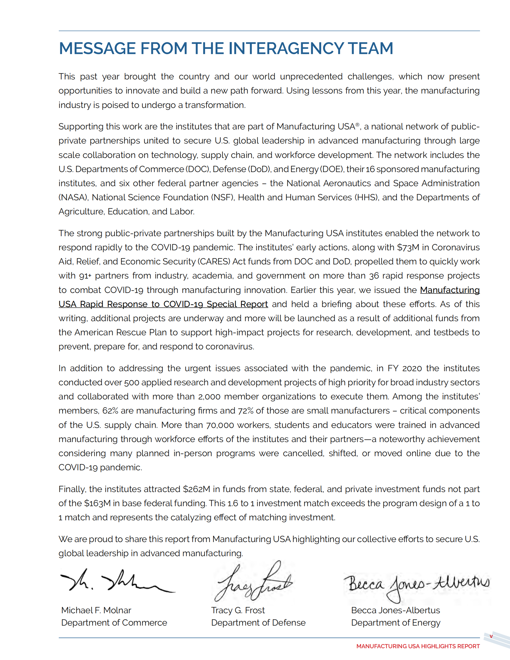 2021美国制造业亮点总结报告（英）-NIST-2021.11-105页 第8页