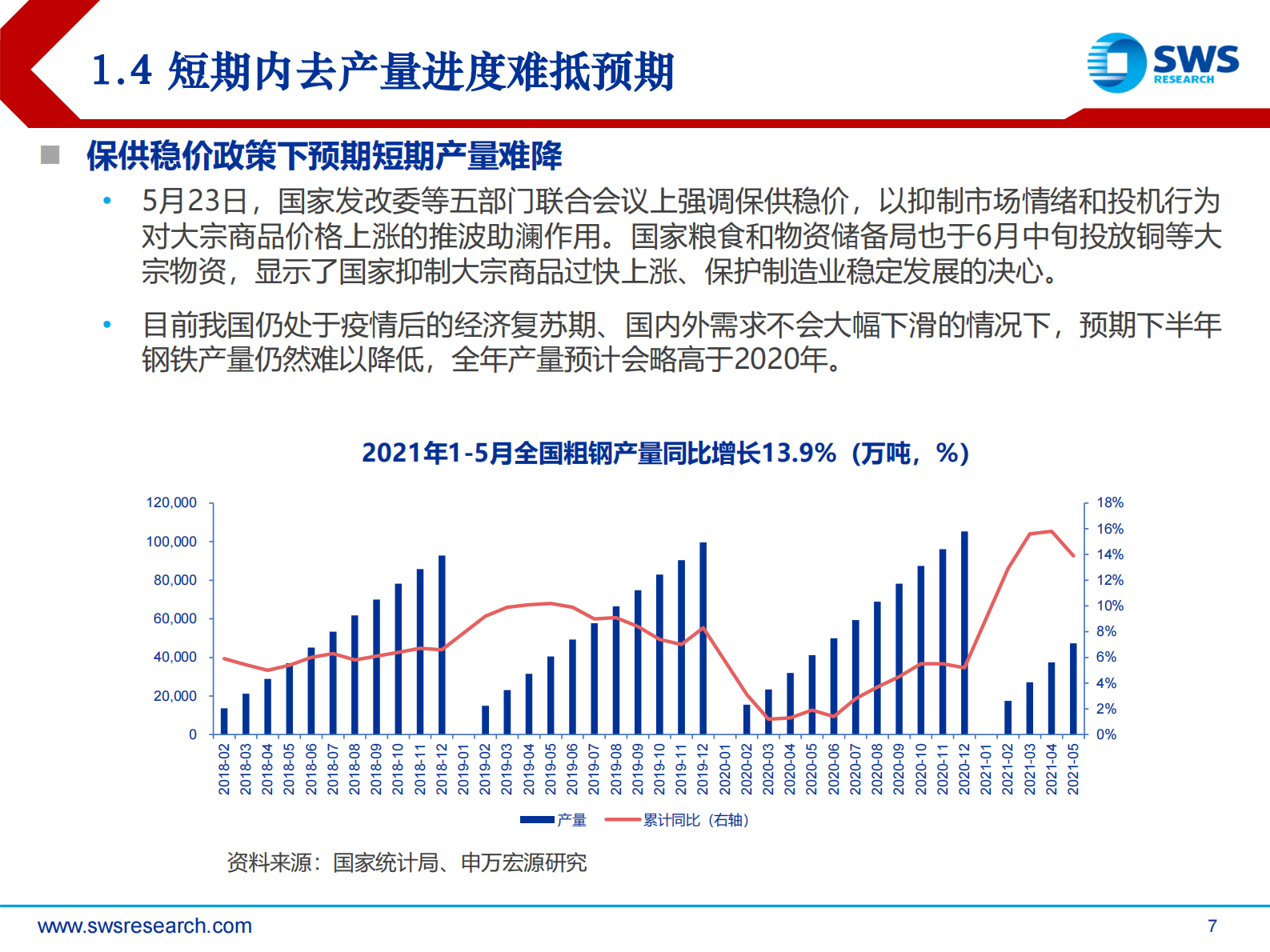 2021年下半年钢铁行业投资策略：高端制造业需求提升板材和特钢景气度-20210622-申万宏源-31页 第7页