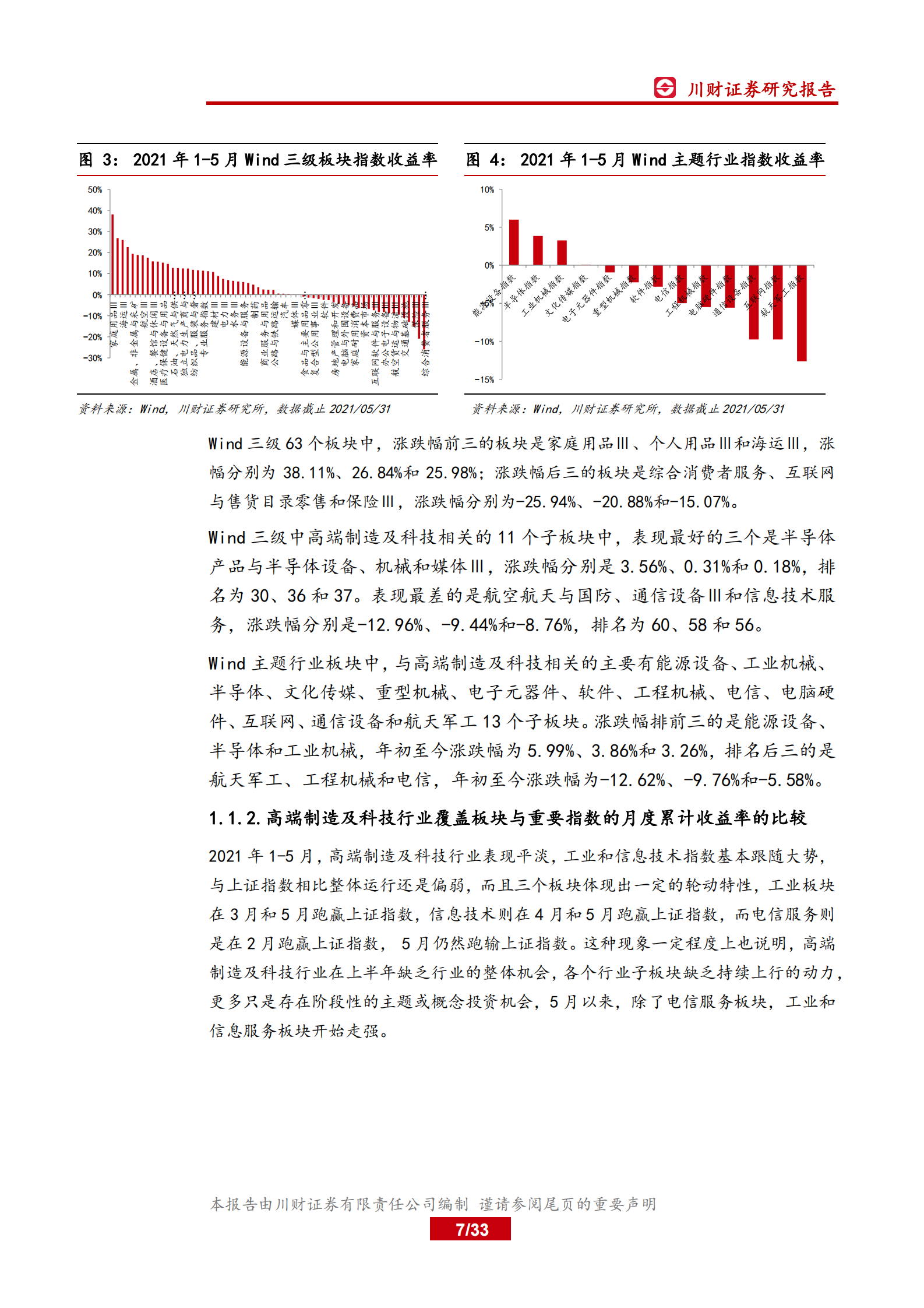 机械高端制造与科技行业2021年中期投资策略：聚焦数字化和进口替代，优选估值与成长匹配的标的-20210531-川财证券-33页 第7页