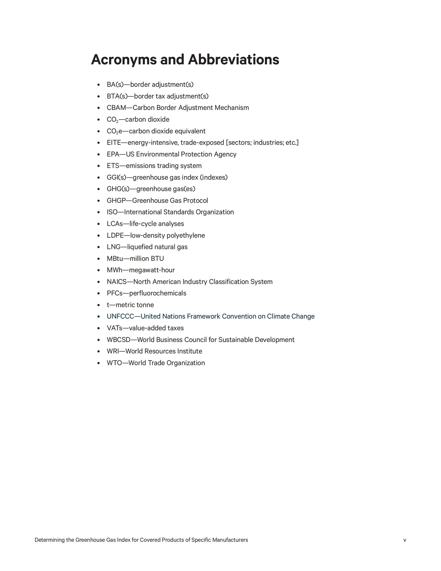 未来能源研究所-确定特定制造商涵盖产品的温室气体指数（英）-2021.10-45页 第6页