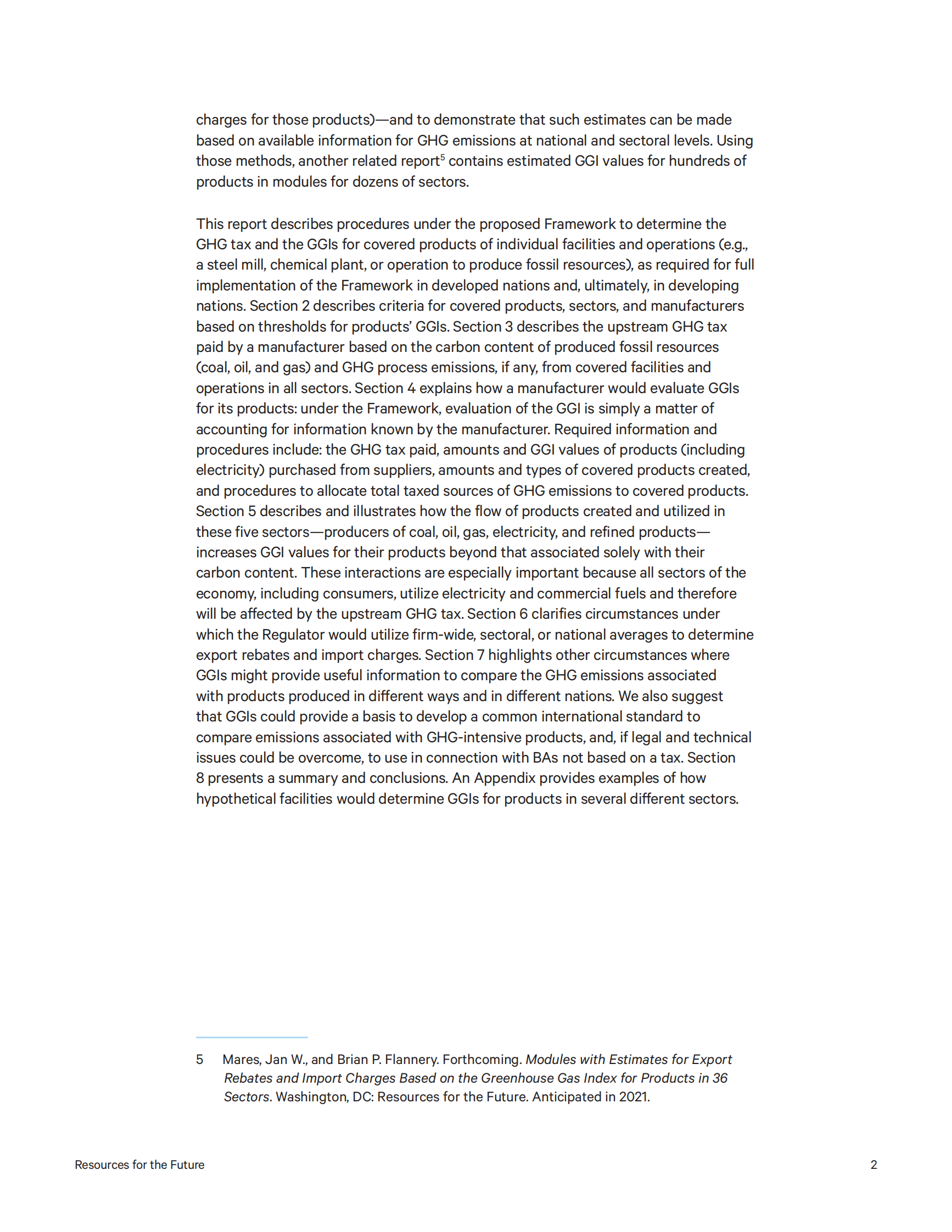 未来能源研究所-确定特定制造商涵盖产品的温室气体指数（英）-2021.10-45页 第9页