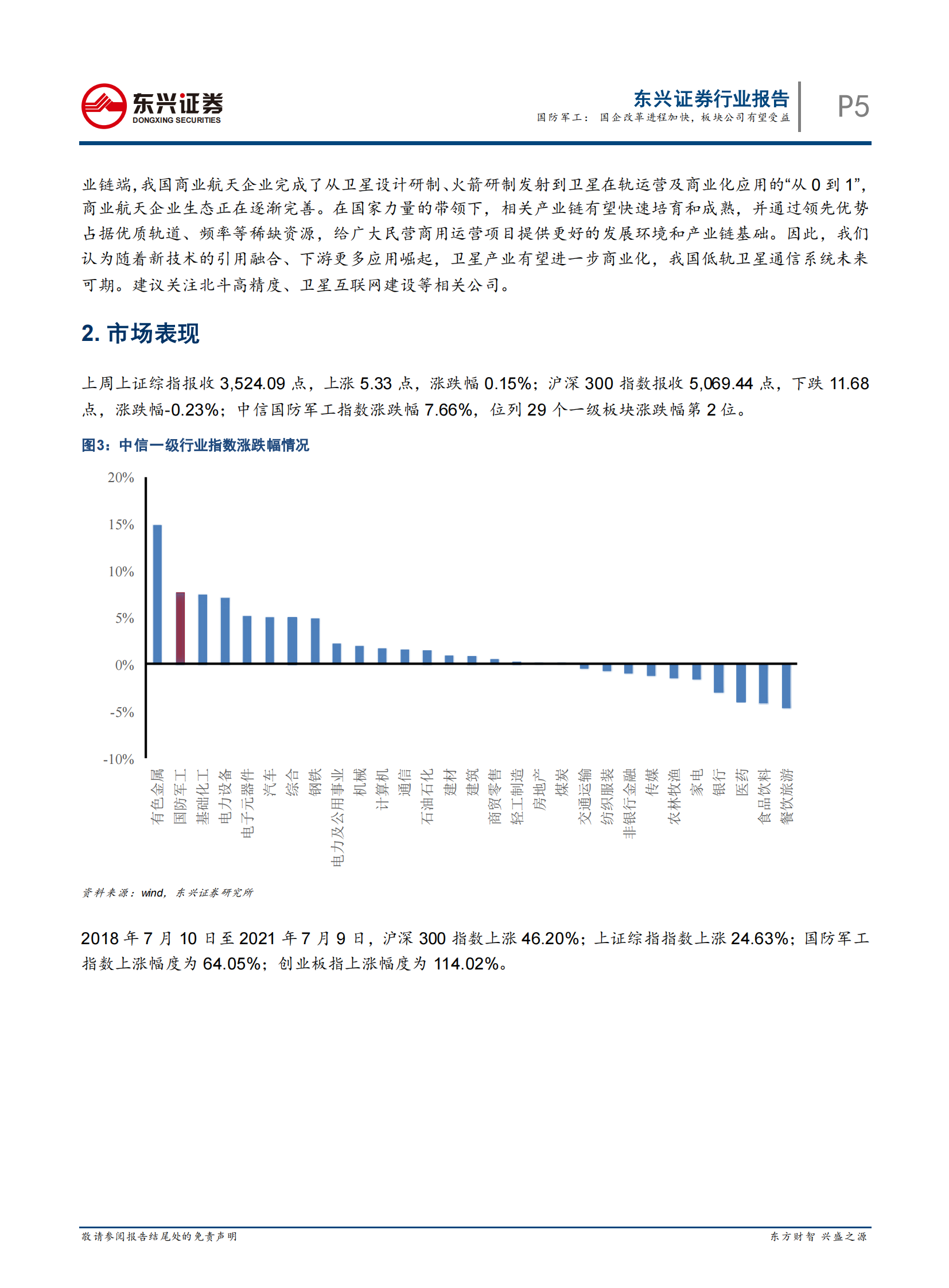 国防军工行业：国企改革进程加快，板块公司有望受益-20210712-东兴证券-15页 第5页