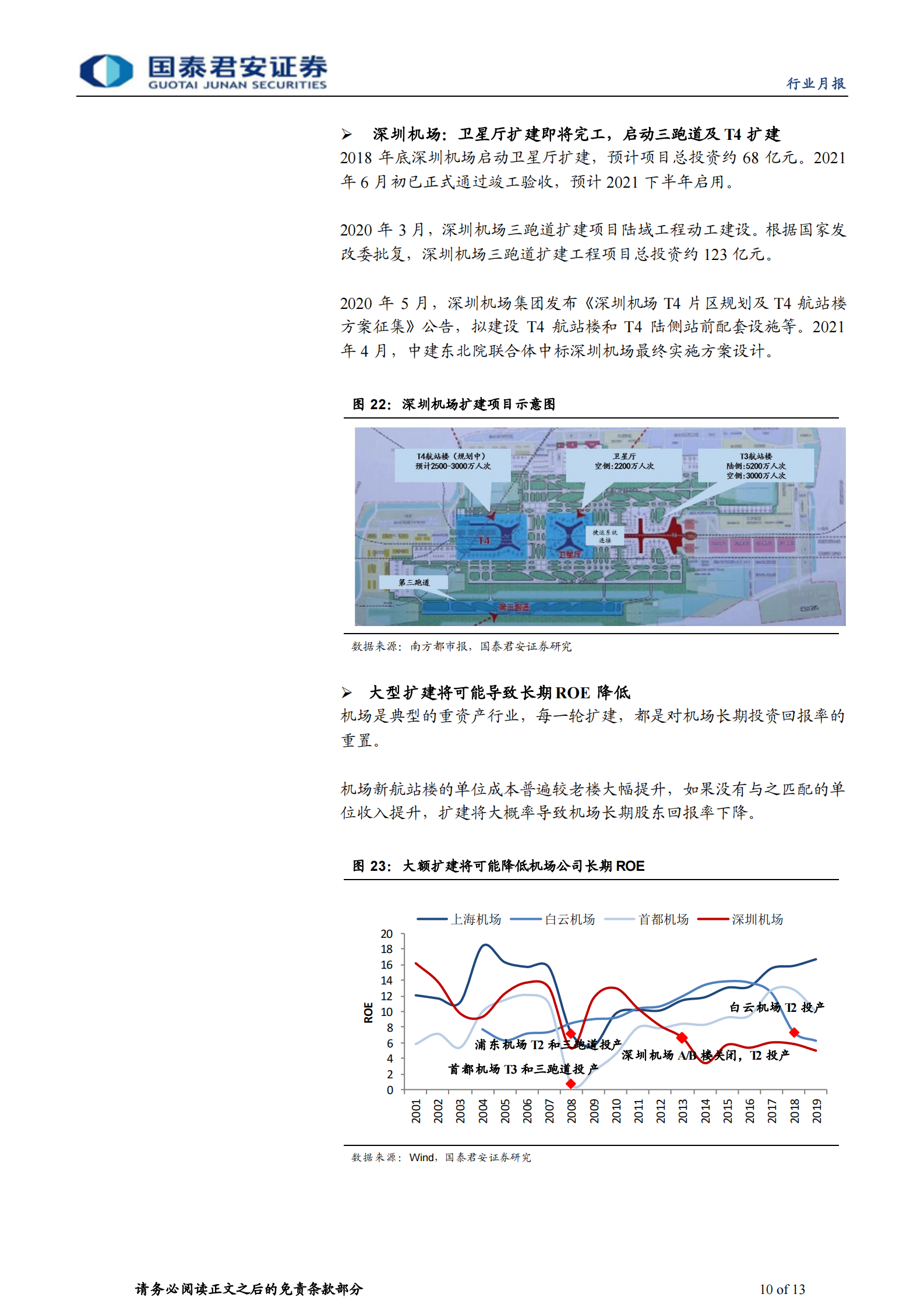 航空行业2021年6月航空机场月报：暑运票价超预期，疫情影响待观察-20210722-国泰君安-13页 第10页
