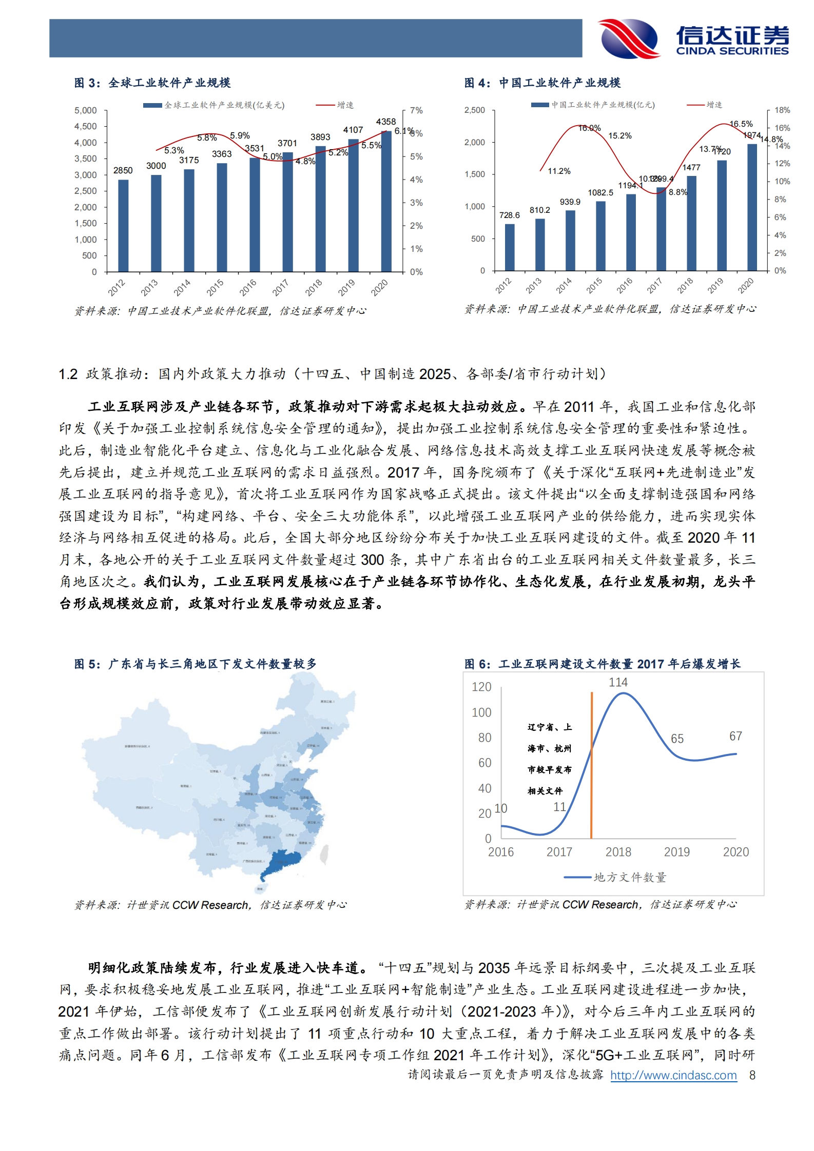 计算机行业：多因素加速行业发展，工业互联网助力制造业强国-20210801-信达证券-65页 第8页