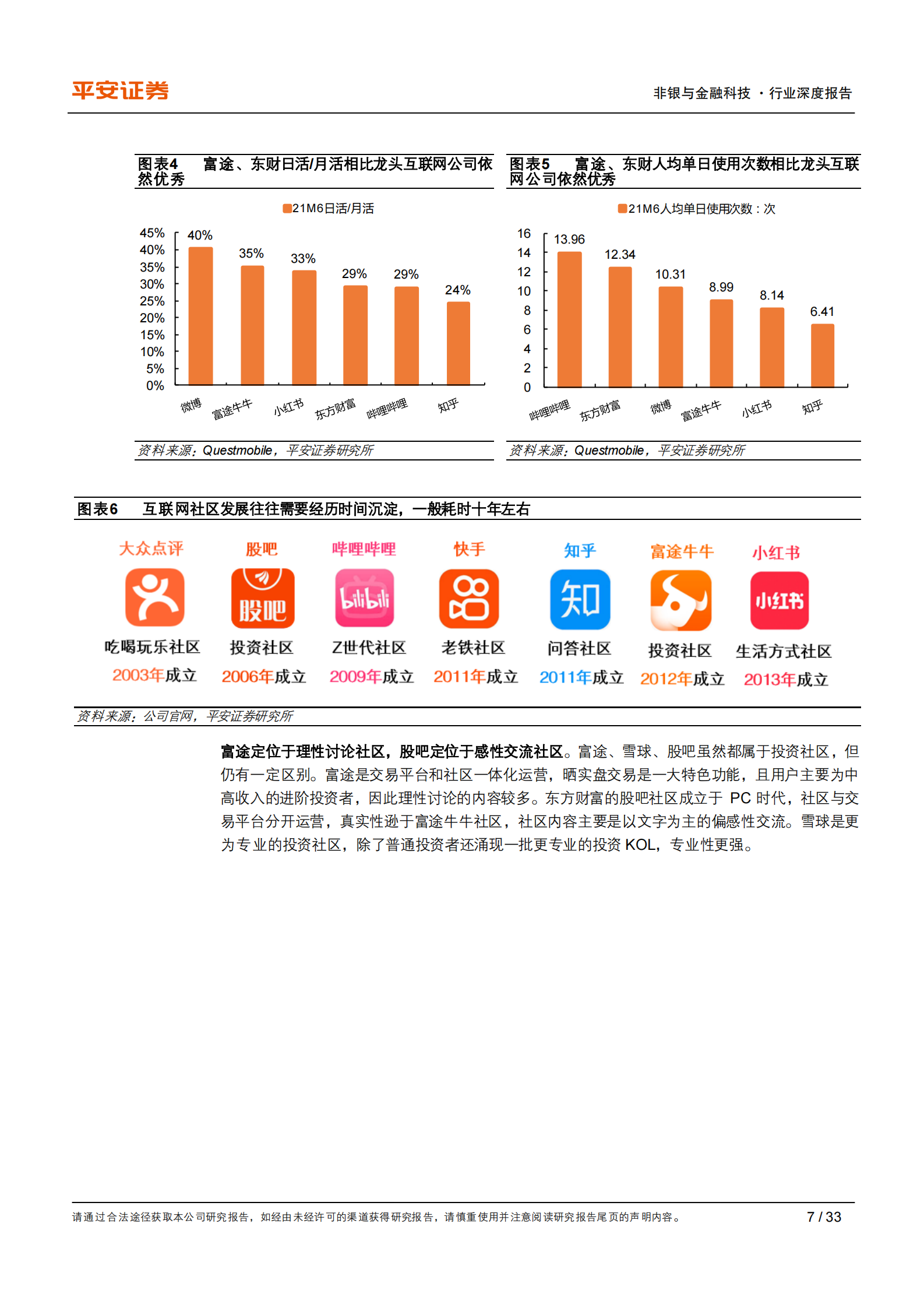 证券行业深度报告：从互联网视角看互联网券商，强于获客，胜在运营，变现尚浅-20210805-平安证券-33页 第7页