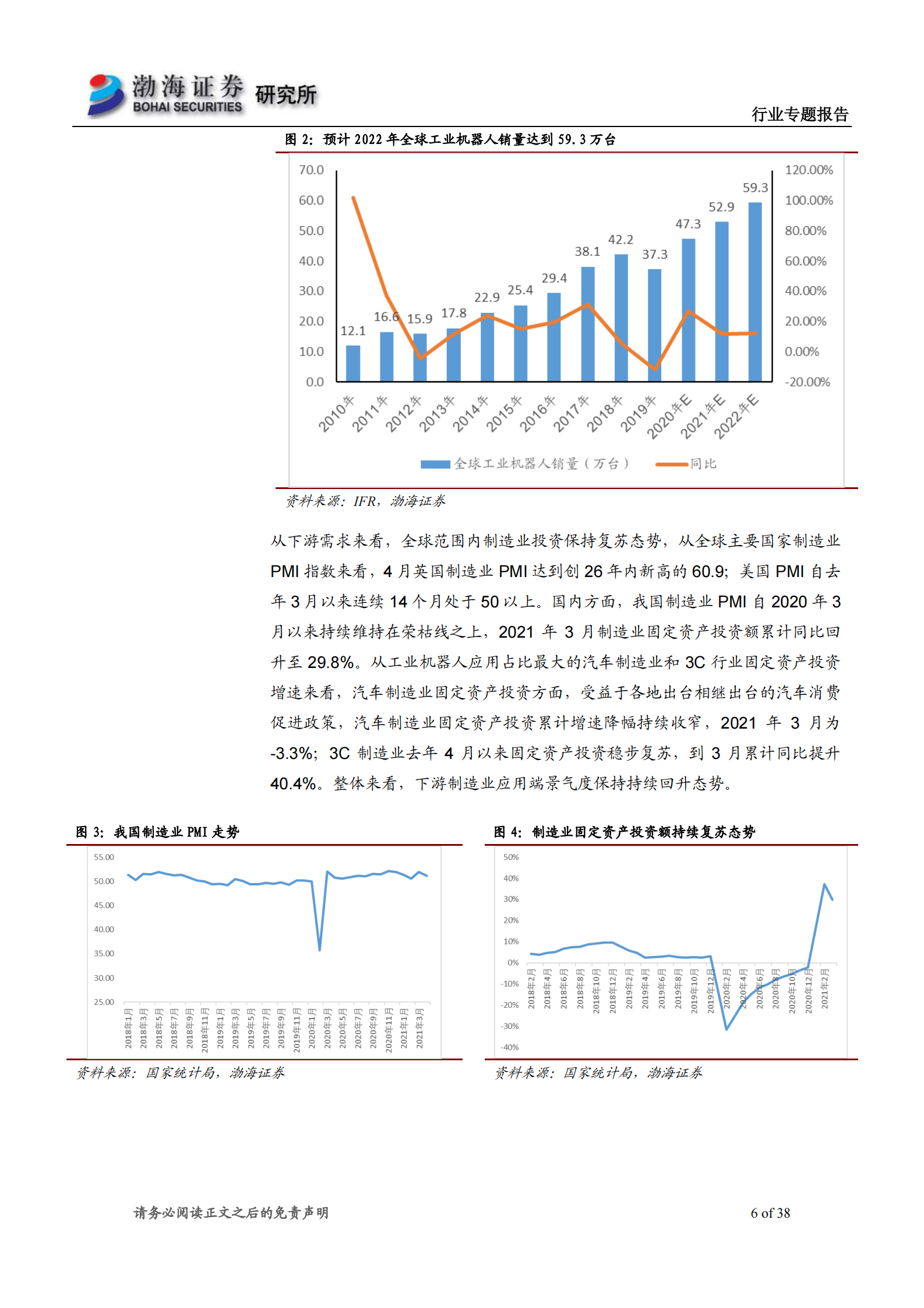 机械行业专题报告：制造业环境持续改善，关注工业机器人进口替代-20210512-渤海证券-38页 第6页