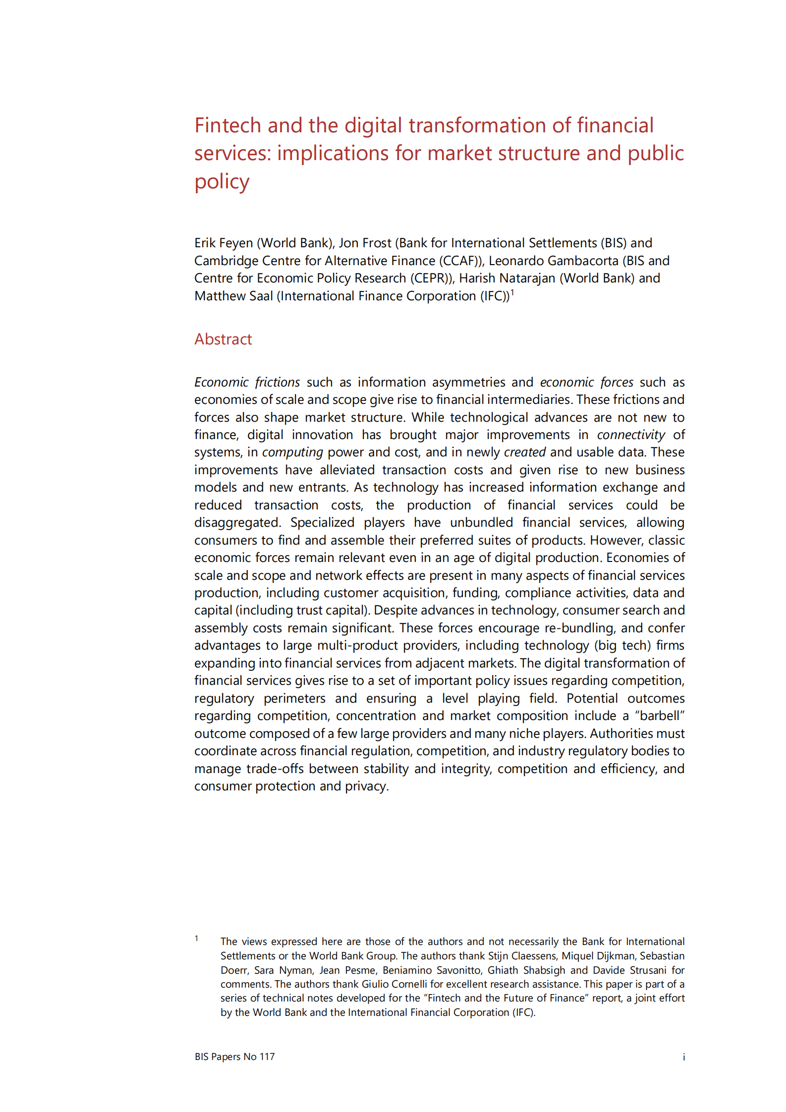 金融科技与金融服务数字化转型：对市场结构和公共政策的启示 第5页