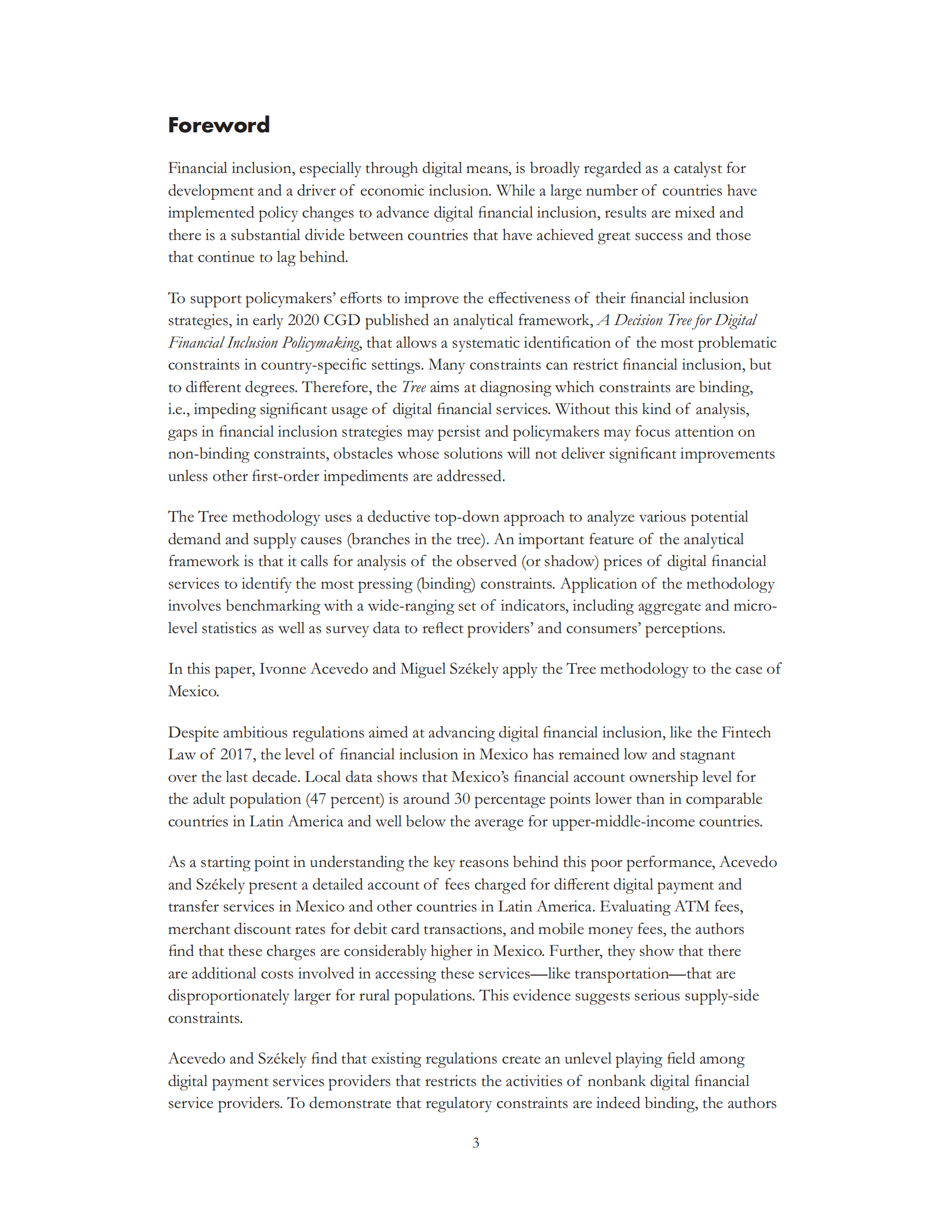 全球发展中心-数字支付服务的决策树：墨西哥案例（英）-2021.7-86页 第8页