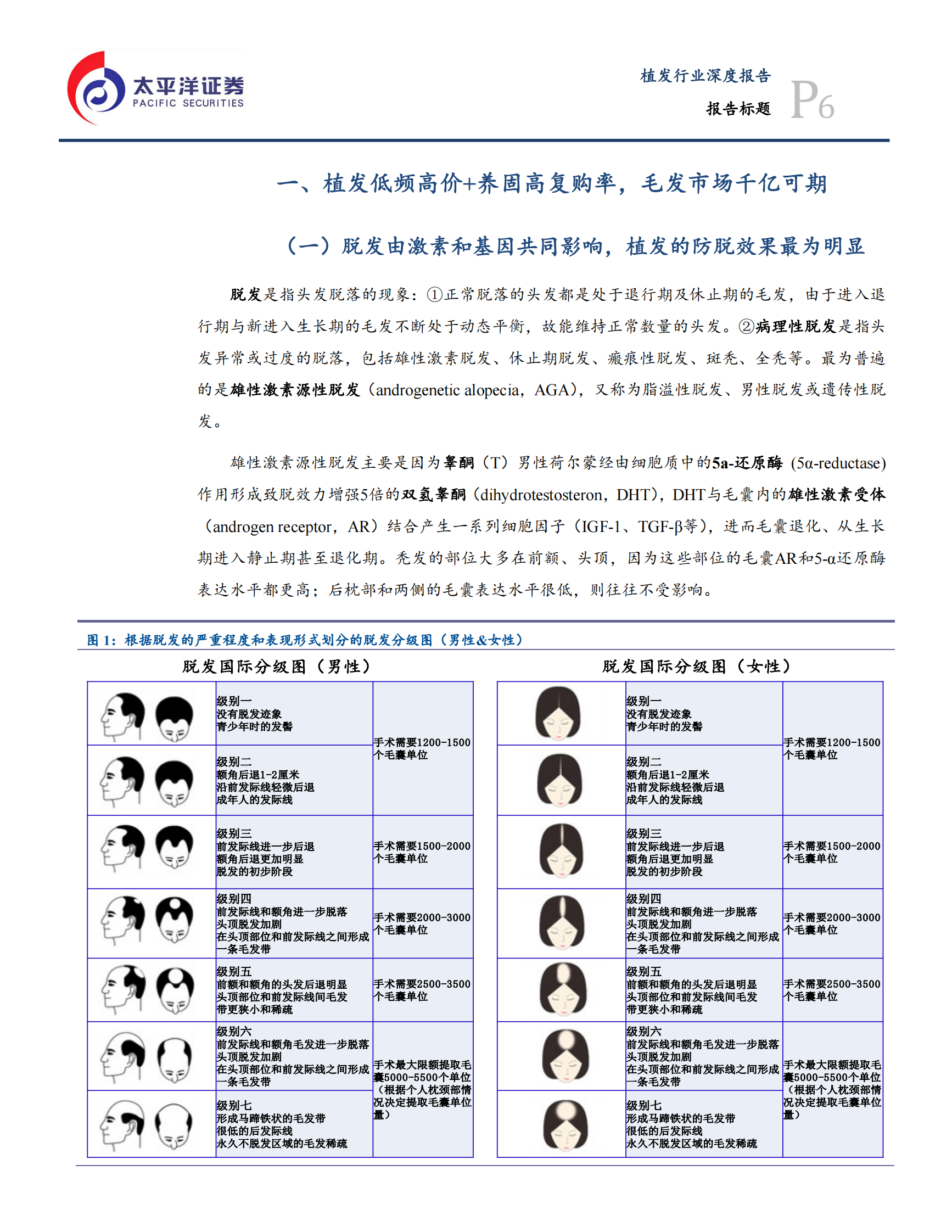 制药、生物科技与生命科学行业：供需推动毛发移植快速发展，雍禾医疗植发养固全面布局-20210811-太平洋证券-44页 第6页