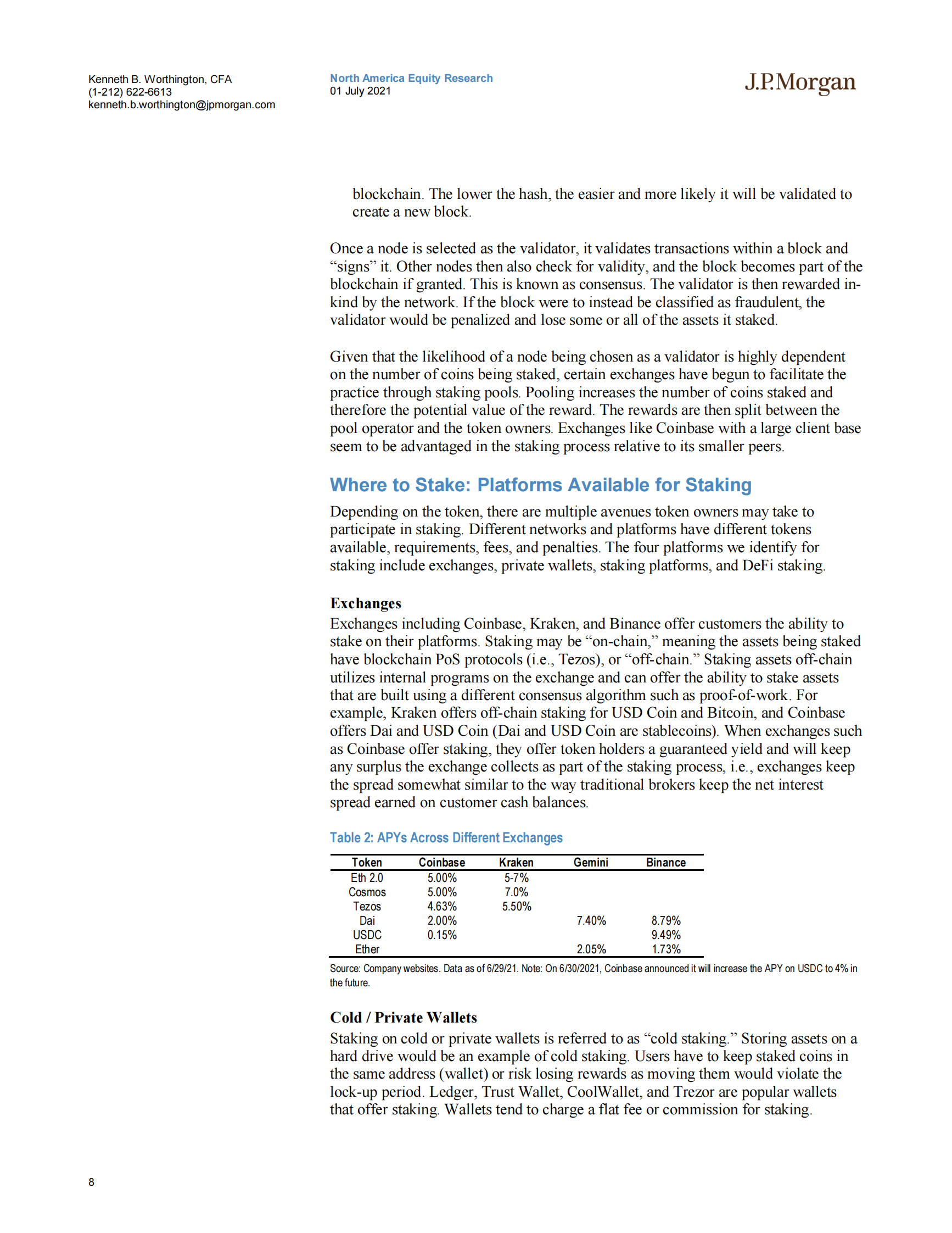 J.P. 摩根-美股加密数字货币行业-下注入门：加密货币中介机构及其客户快速增长的机会-2021.7.1-24页 第8页