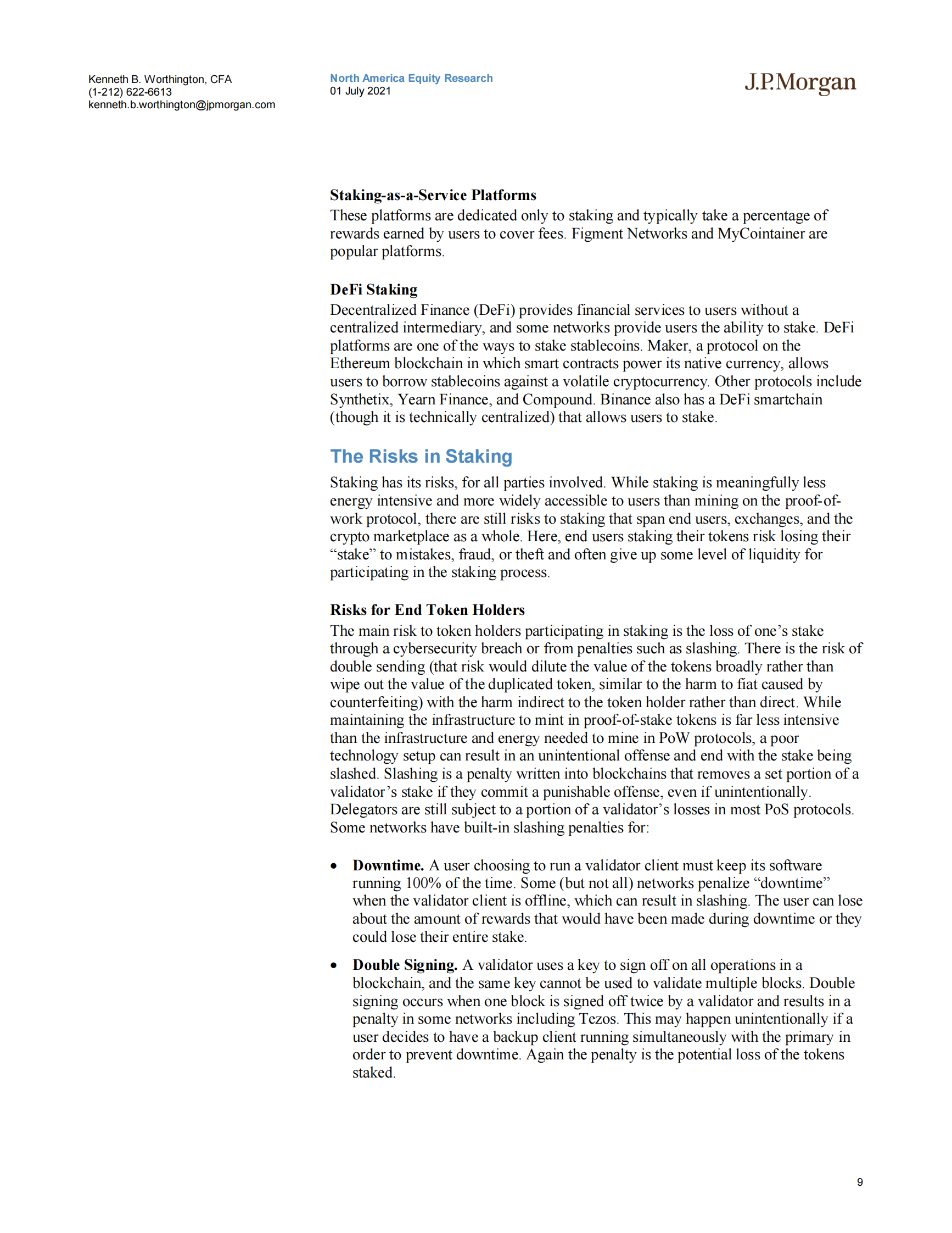 J.P. 摩根-美股加密数字货币行业-下注入门：加密货币中介机构及其客户快速增长的机会-2021.7.1-24页 第9页