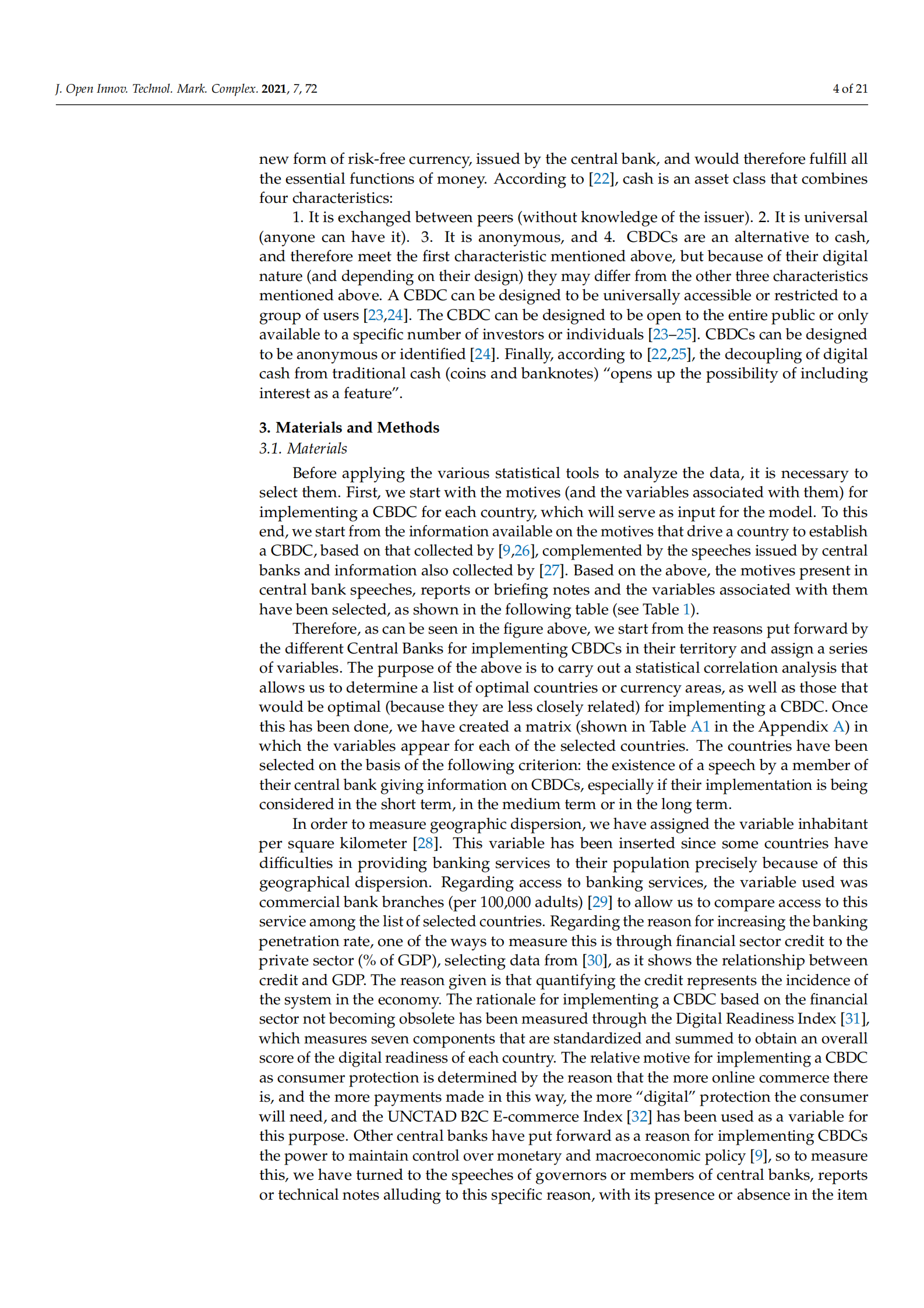 MDPI-央行数字货币实施的最优国家的检测及对支付行业开放创新的启示（英文）-2021.6-21页 第4页