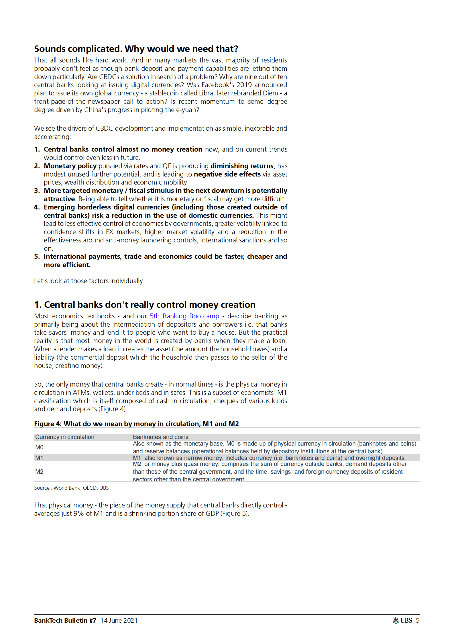 瑞银-全球银行业-中央银行数字货币：地缘政治、货币政策、数字交易和银行的交叉点-2021.6.14-24页 第5页