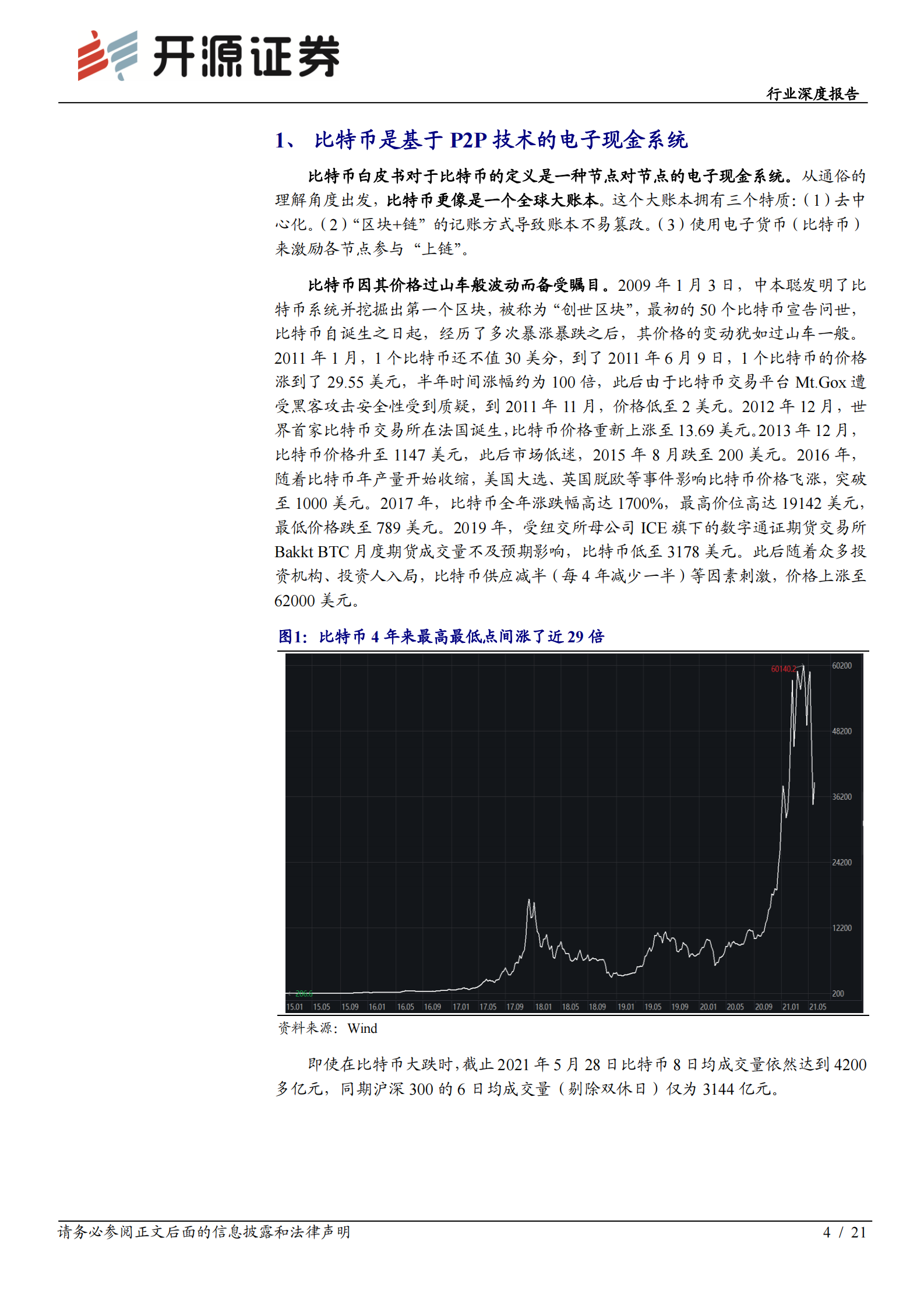 通信行业深度报告：数字货币方兴未艾，区块链应用比特币大众化之路-20210531-开源证券-21页 第4页