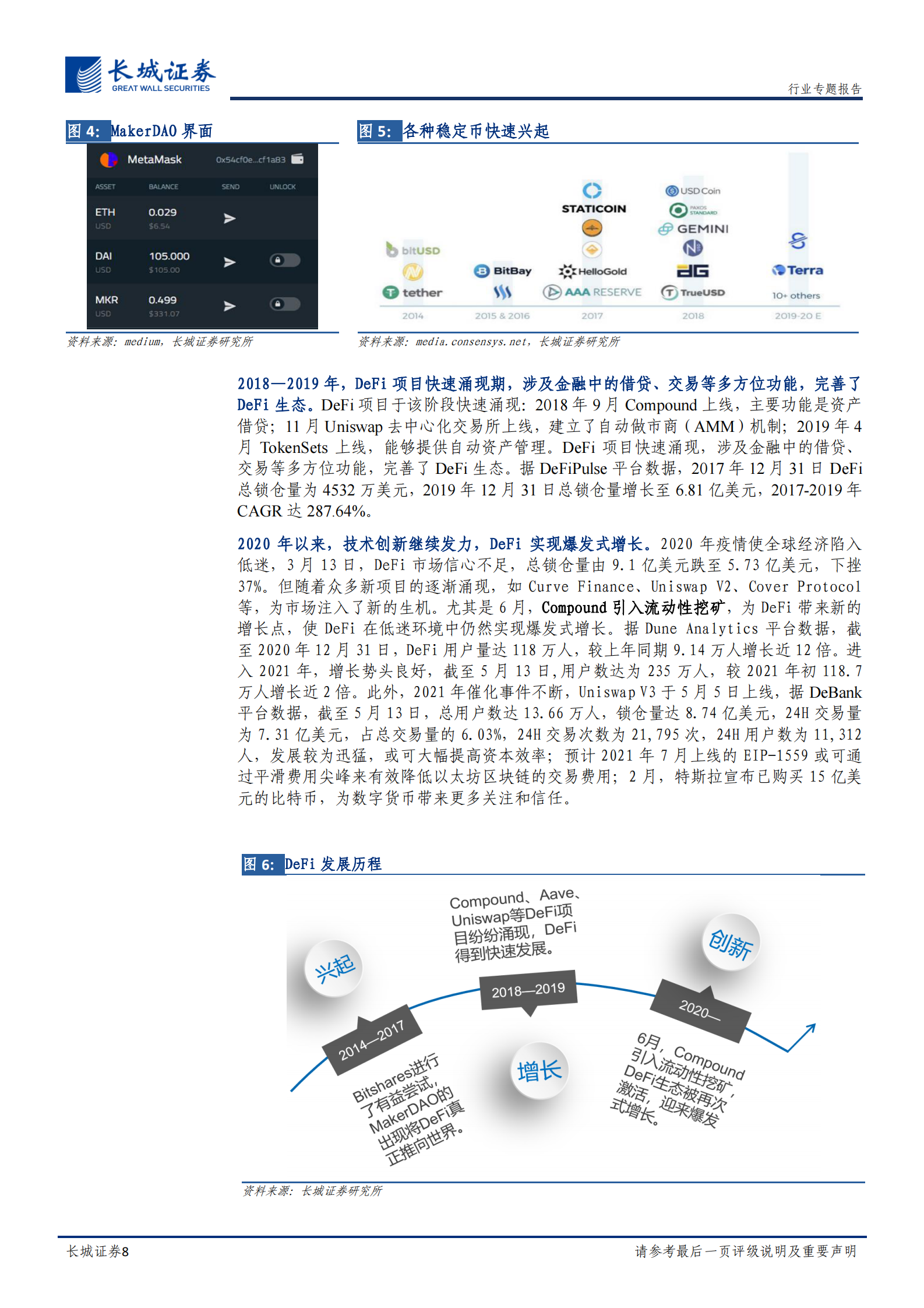 通信行业行业区块链专题深度二：DeFi使能金融生态链上重塑，完善数字货币金融体系-20210516-长城证券-41页 第8页