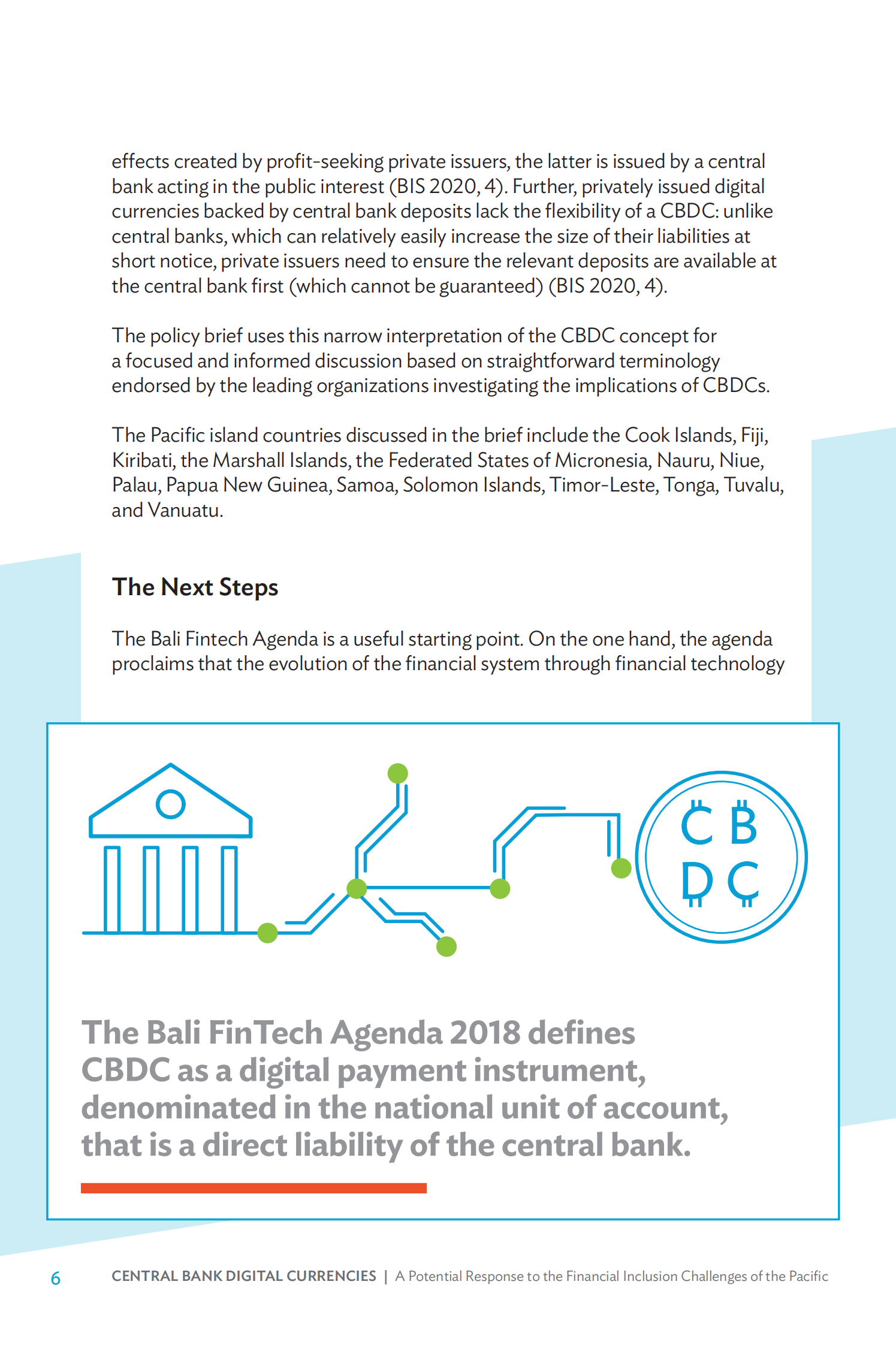亚开行-中央银行数字货币：应对太平洋金融包容性挑战的潜在对策风险与机遇（英）-2021.8-40页 第6页