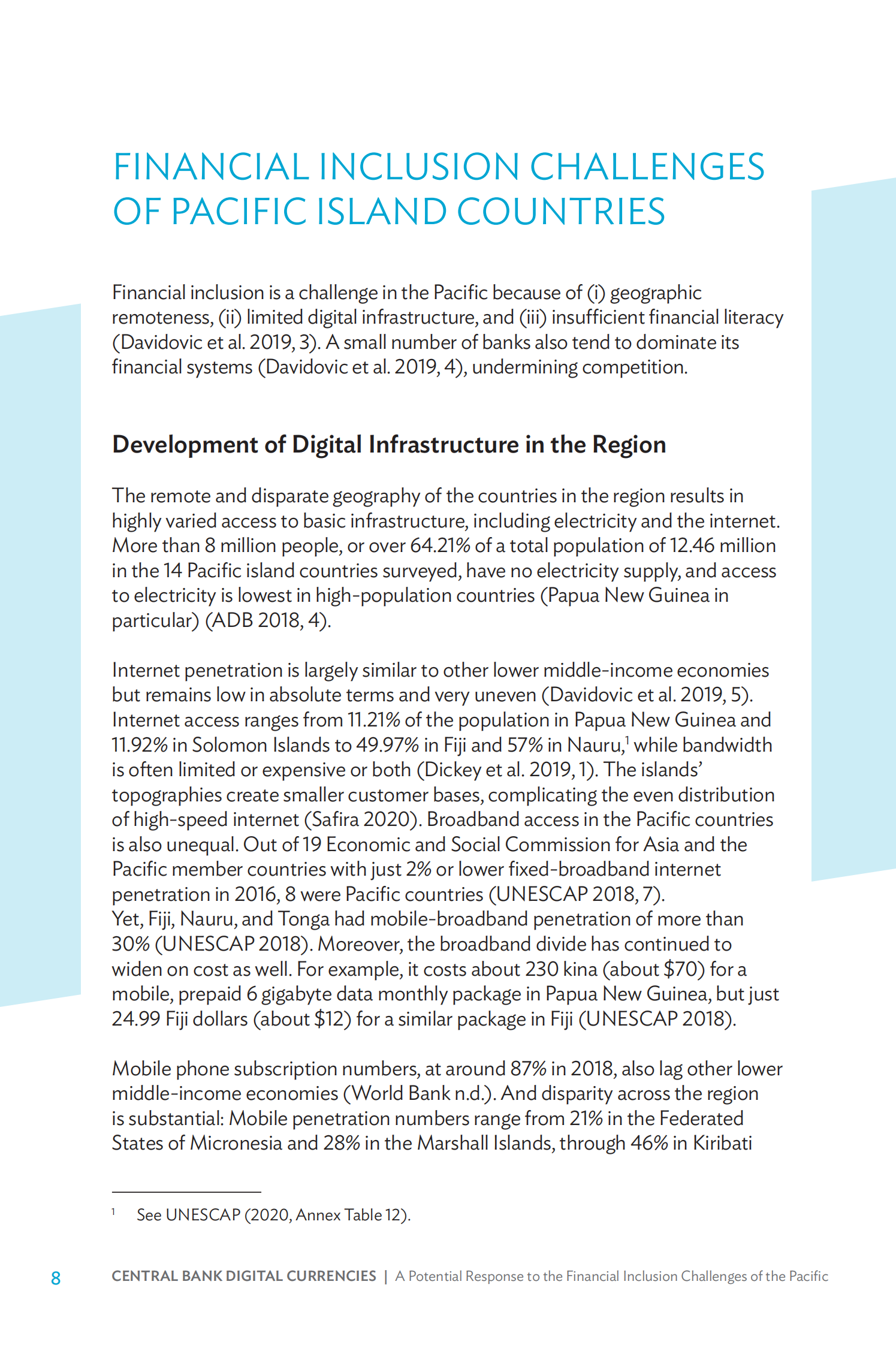 亚开行-中央银行数字货币：应对太平洋金融包容性挑战的潜在对策风险与机遇（英）-2021.8-40页 第8页