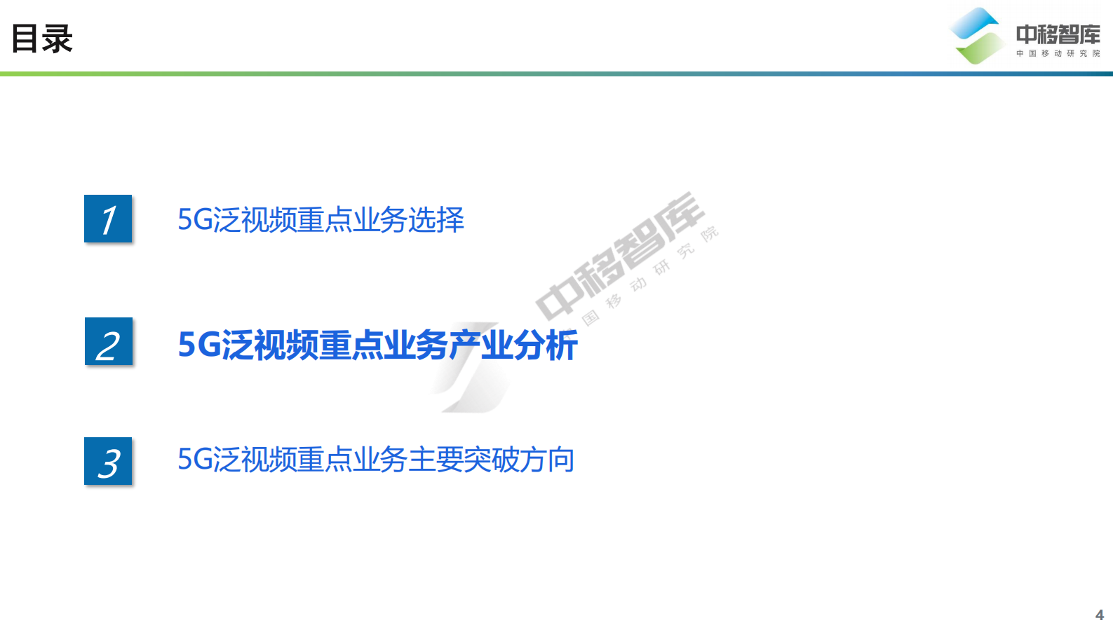 5G泛视频重点业务产业分析-16页 第4页