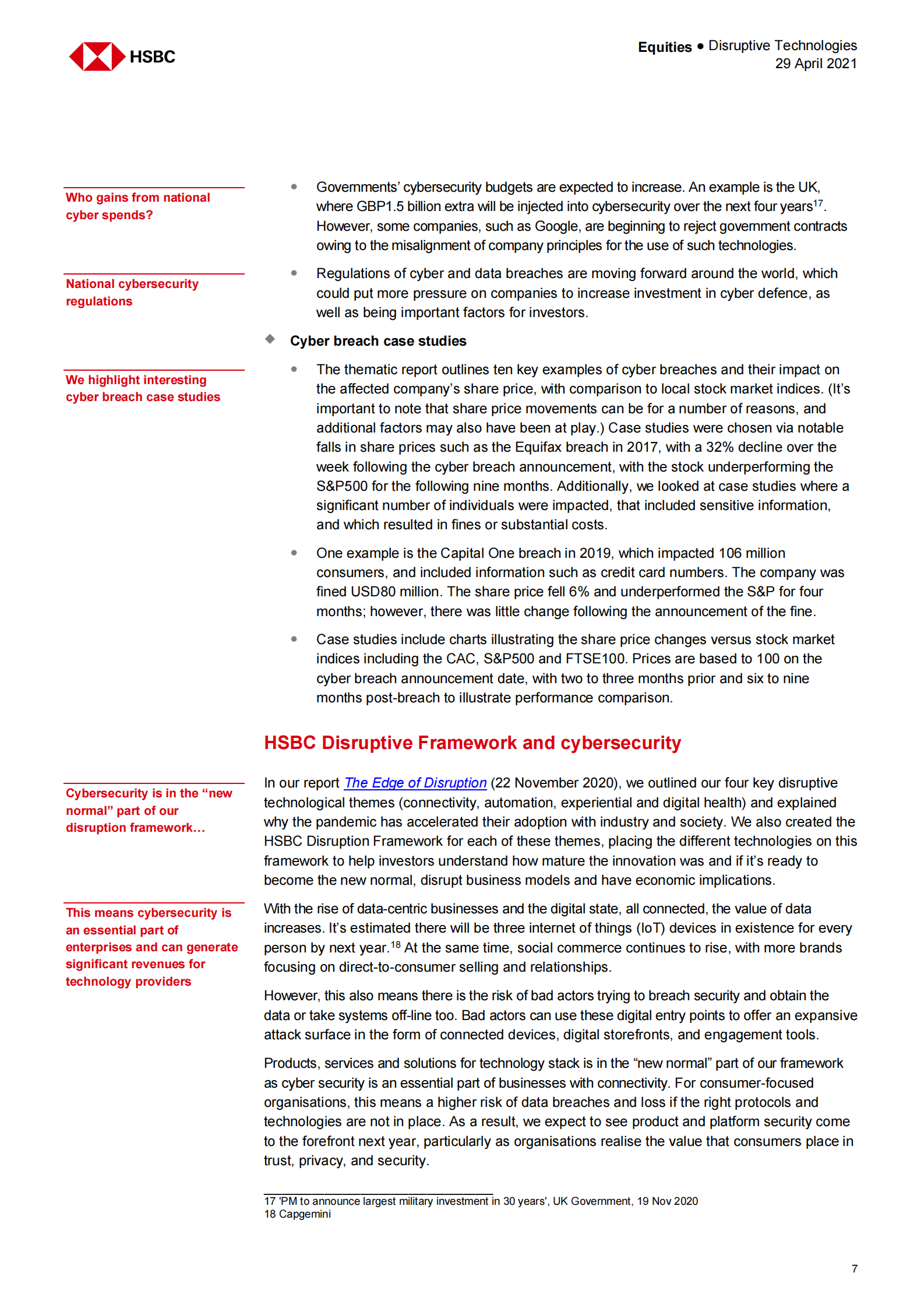 HSBC-全球互联网行业-网络安全：受主题影响的9只股票-2021.4.29-48页 第7页