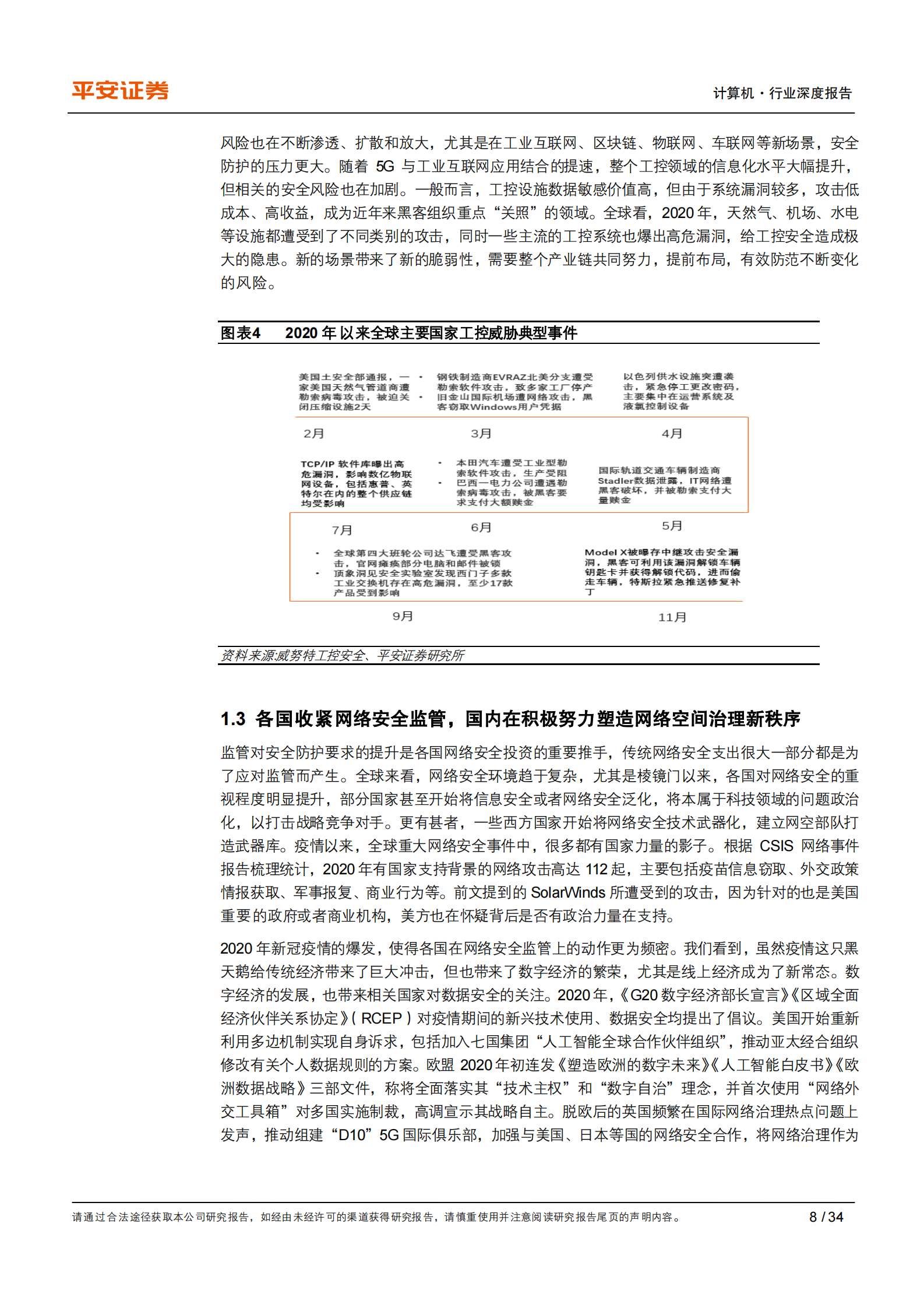 计算机行业深度报告：网络安全，关注新变化，聚焦新赛道-20210209-平安证券-34页 第8页